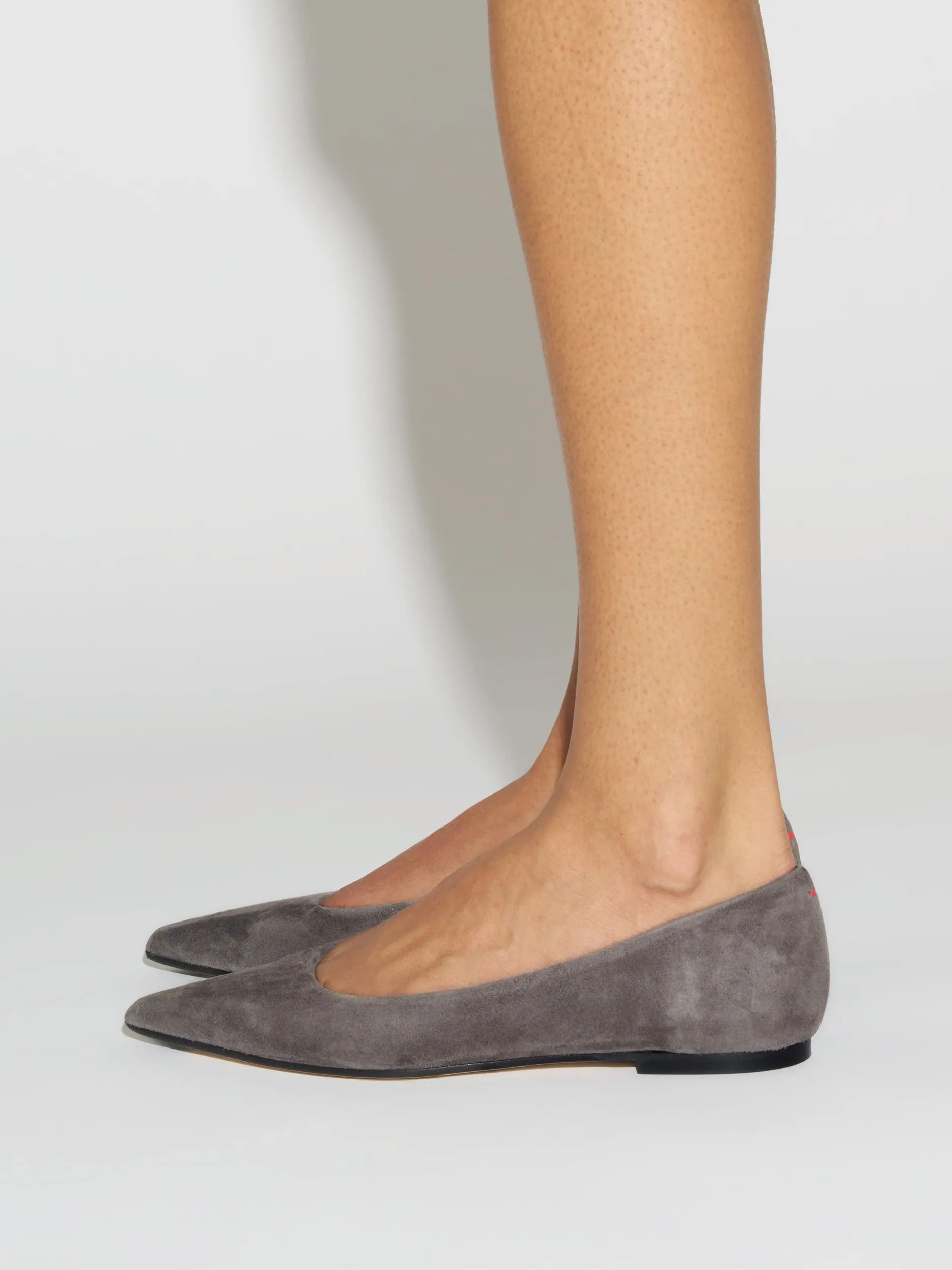Cassy Pointed-Toe Suede Flats sold by Aeyde product image thumbnail 5