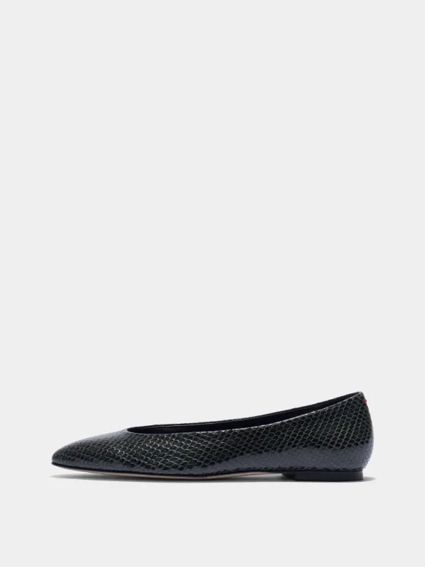 Ellie Almond-Toe Flats made by Aeyde