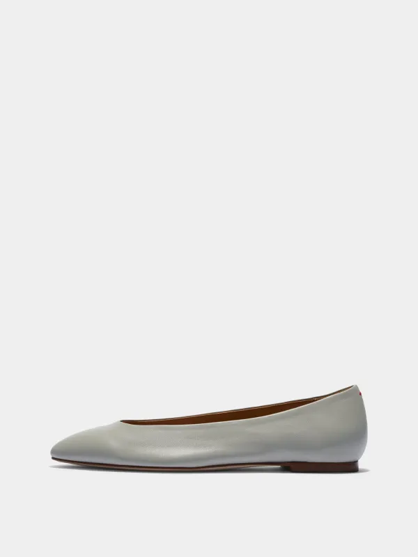 Ellie Almond-Toe Flats made by Aeyde