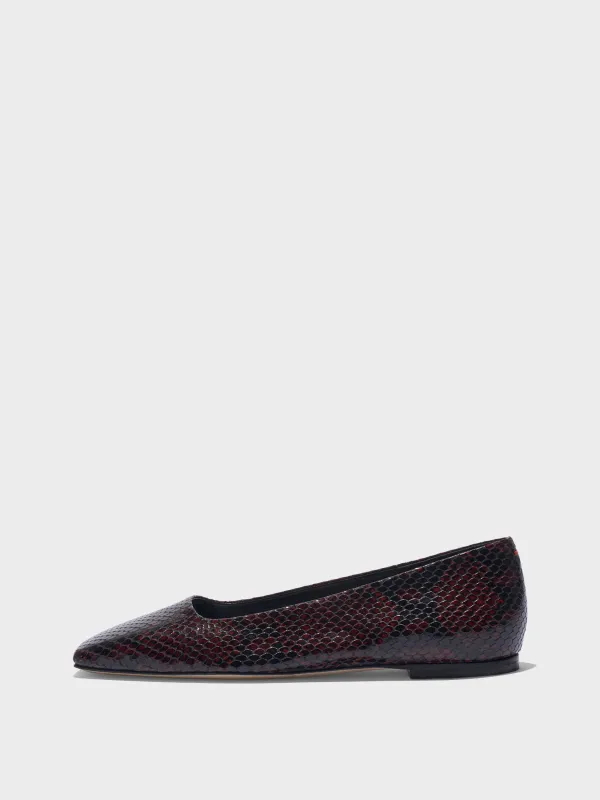 Matti Square-Toe Flats made by Aeyde