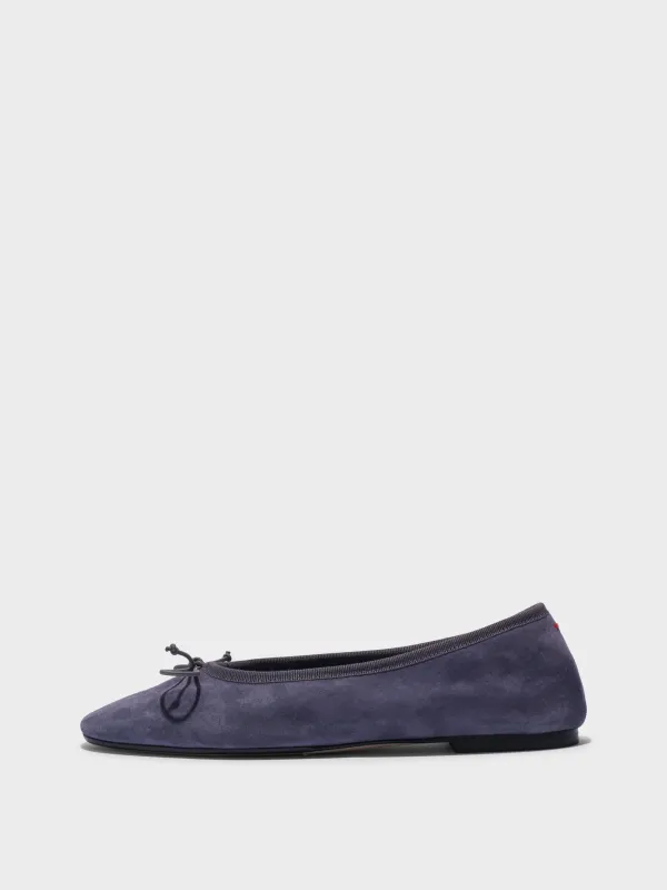 Tiby Suede Ballet Flats made by Aeyde
