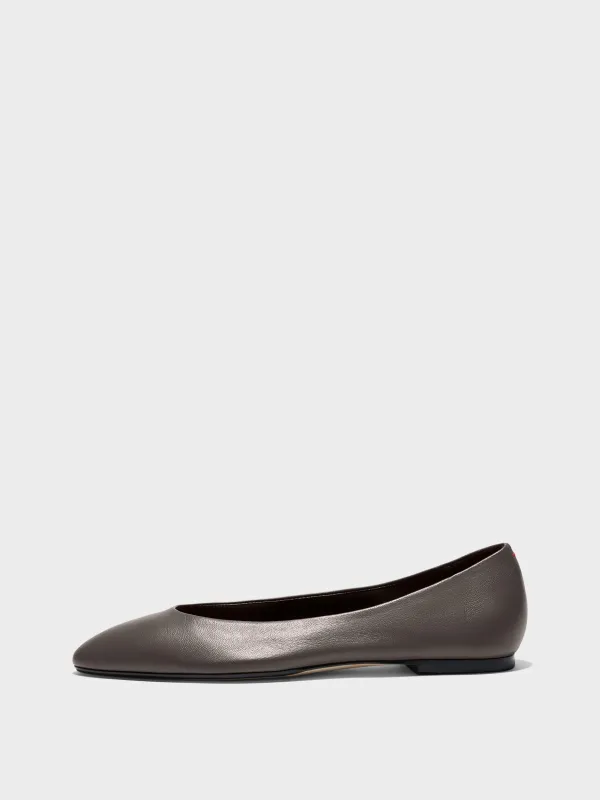 Ellie Almond-Toe Flats made by Aeyde
