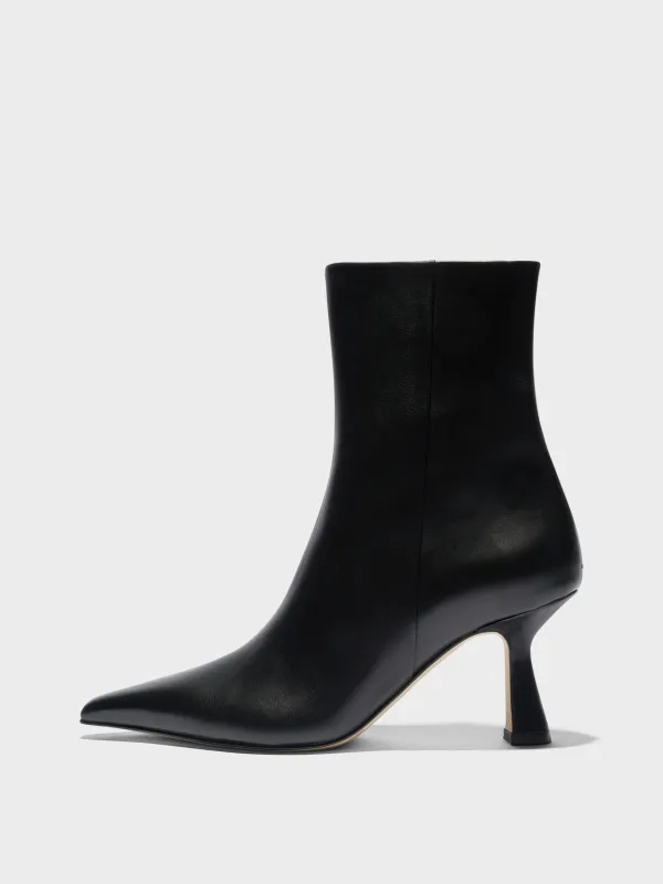 Vivi Leather Ankle Boots made by Aeyde