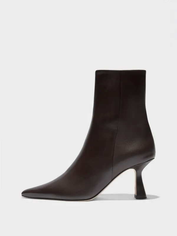 Vivi Leather Ankle Boots made by Aeyde