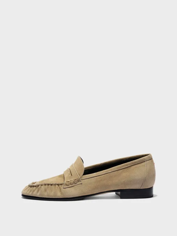 Aldous Suede Loafers made by Aeyde
