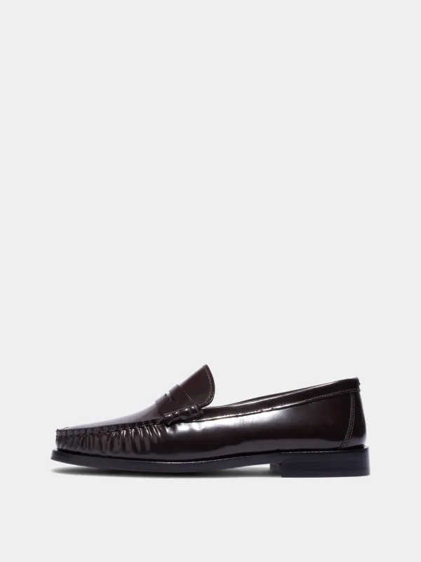 Terry Polido Leather Loafers made by Aeyde