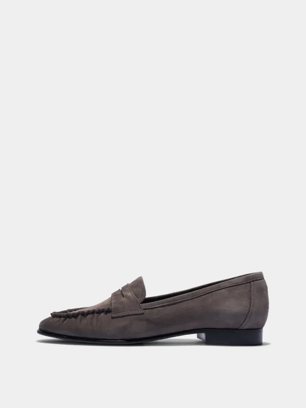Aldous Suede Loafers made by Aeyde