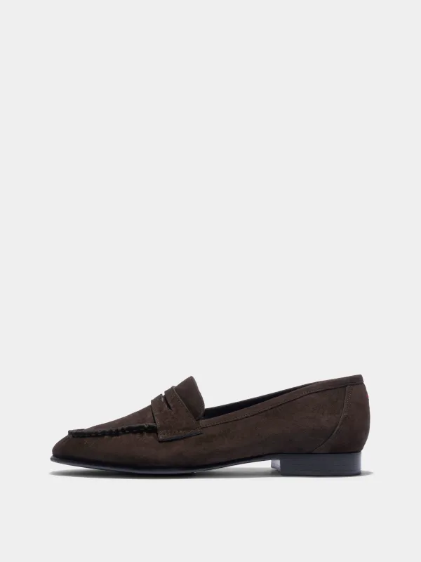 Aldous Suede Loafers made by Aeyde