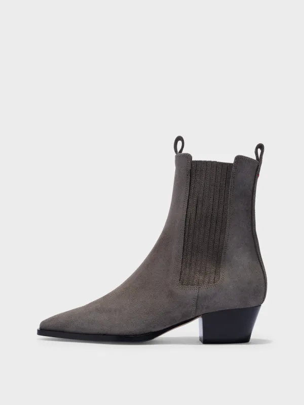 Agata Suede Ankle Boots made by Aeyde