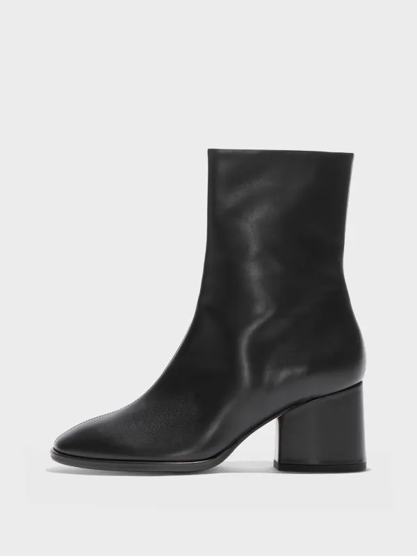 Ayla Leather Ankle Boots made by Aeyde