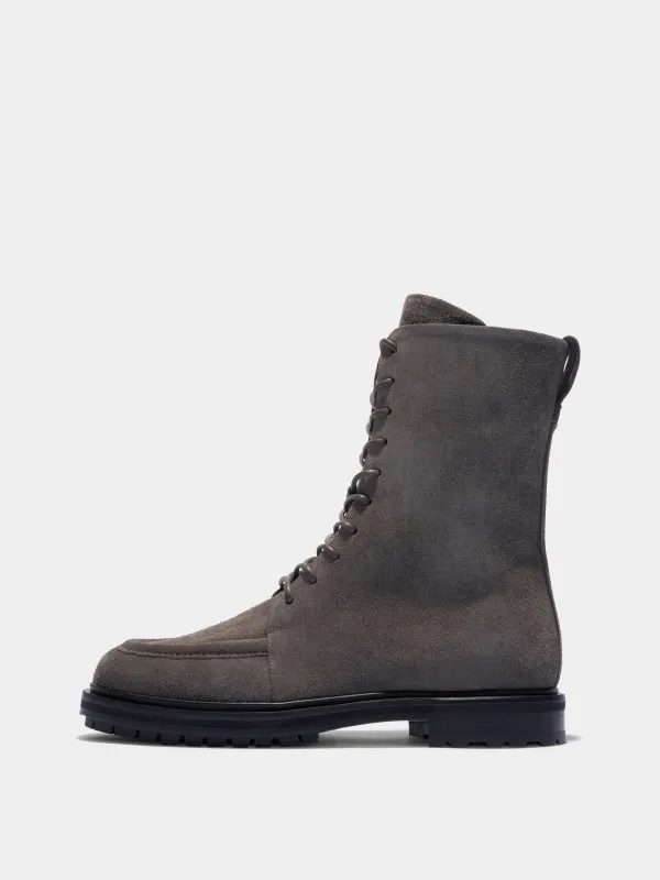 Tate Suede Lace-Up Ankle Boots made by Aeyde