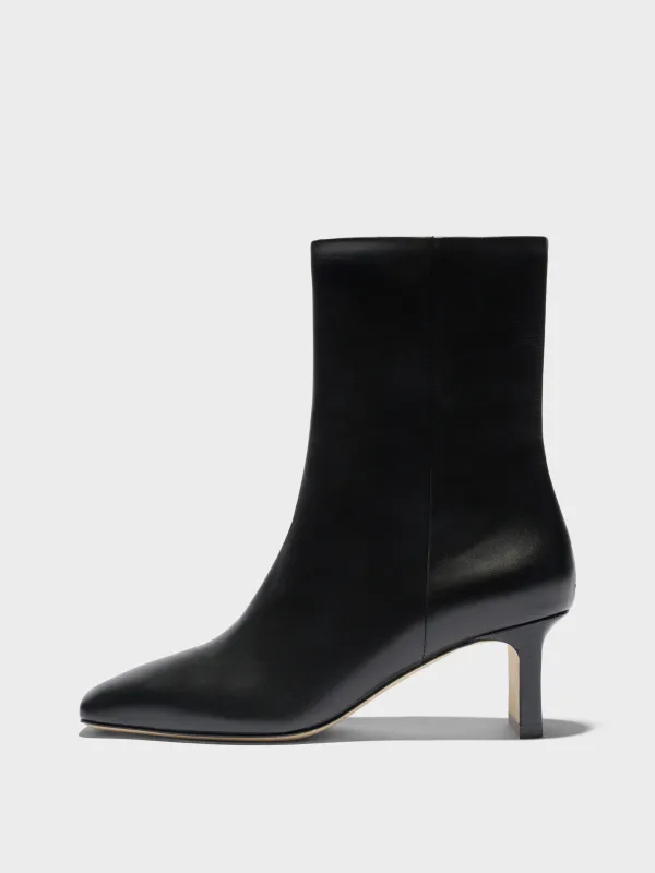 Billie Square-Toe Ankle Boots made by Aeyde
