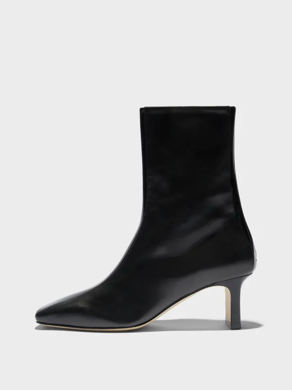 Billie Square-Toe Ankle Boots made by Aeyde
