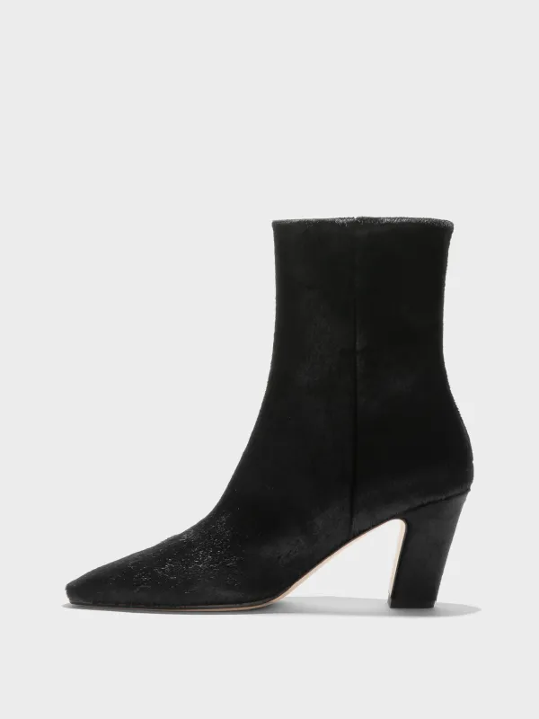 Maris Pony Hair Ankle Boots made by Aeyde