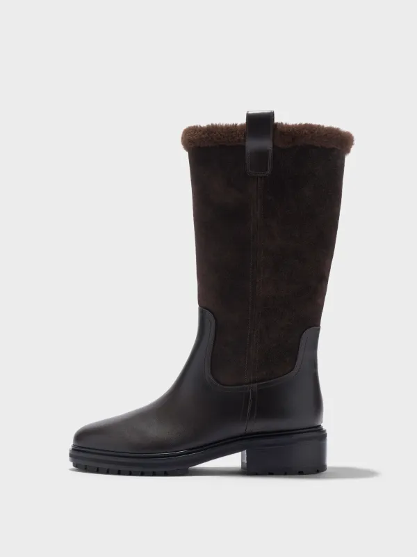 Theo Shearling Boots made by Aeyde