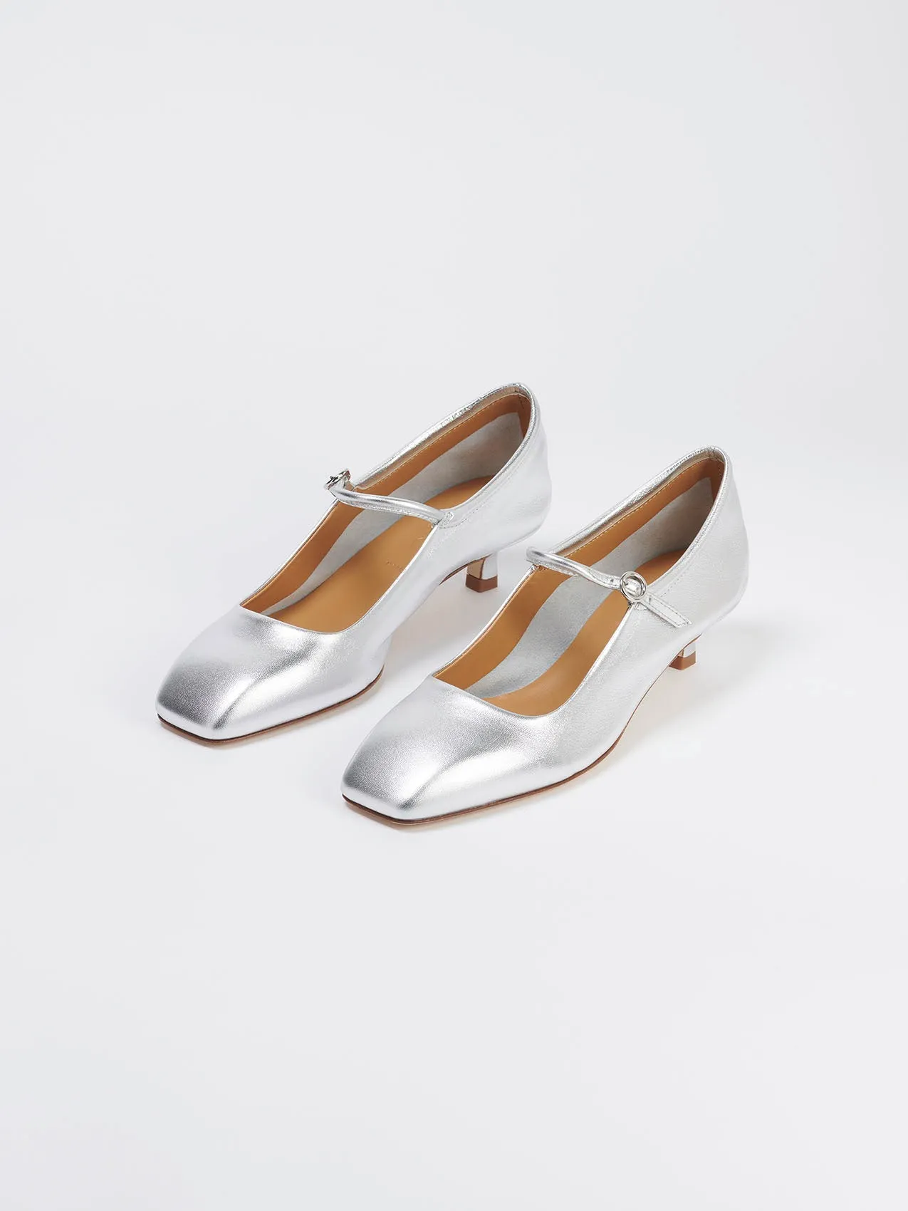 Ines Leather Mary-Jane Pumps sold by Aeyde product image thumbnail 2