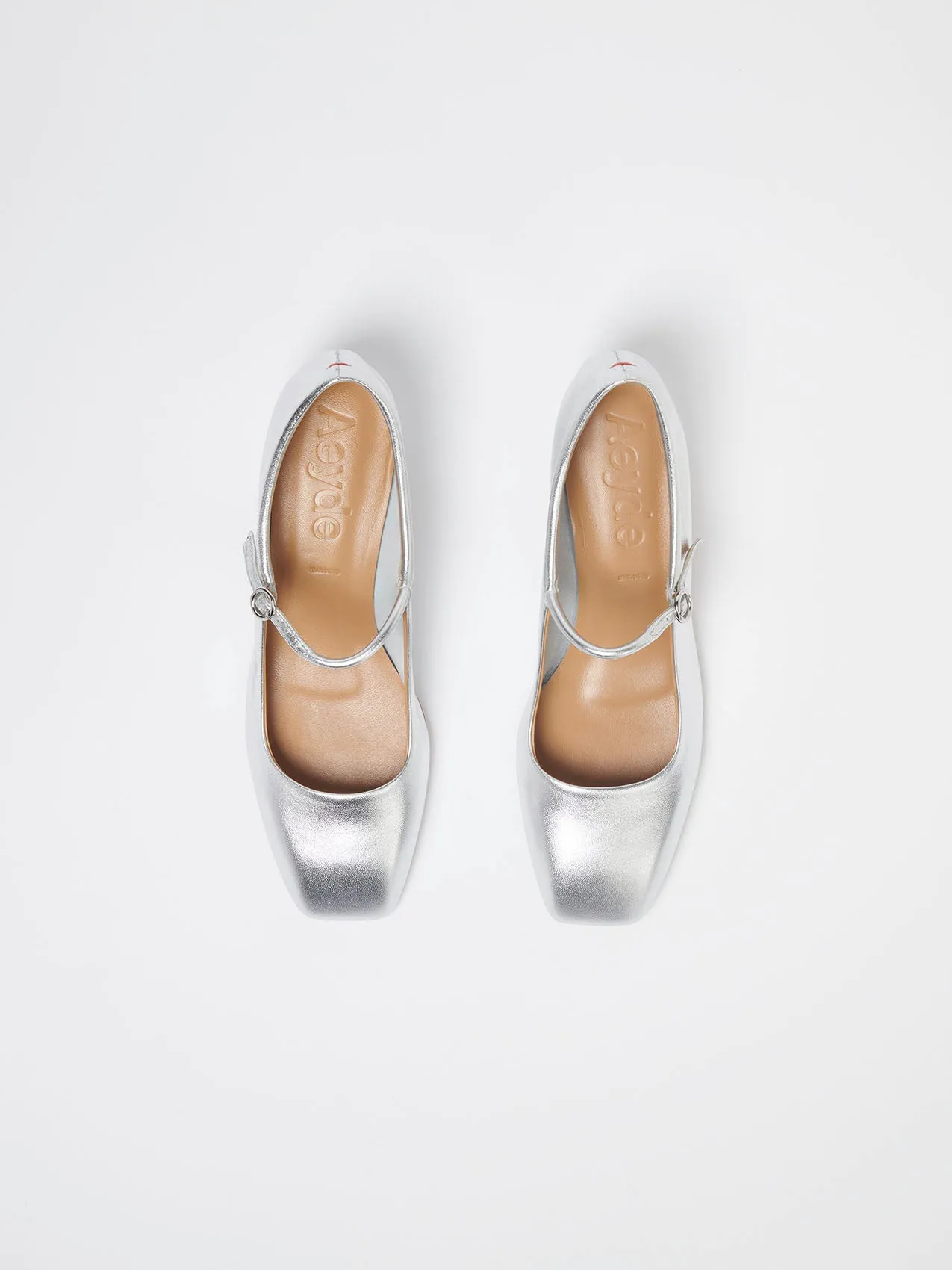 Ines Leather Mary-Jane Pumps sold by Aeyde product image thumbnail 4