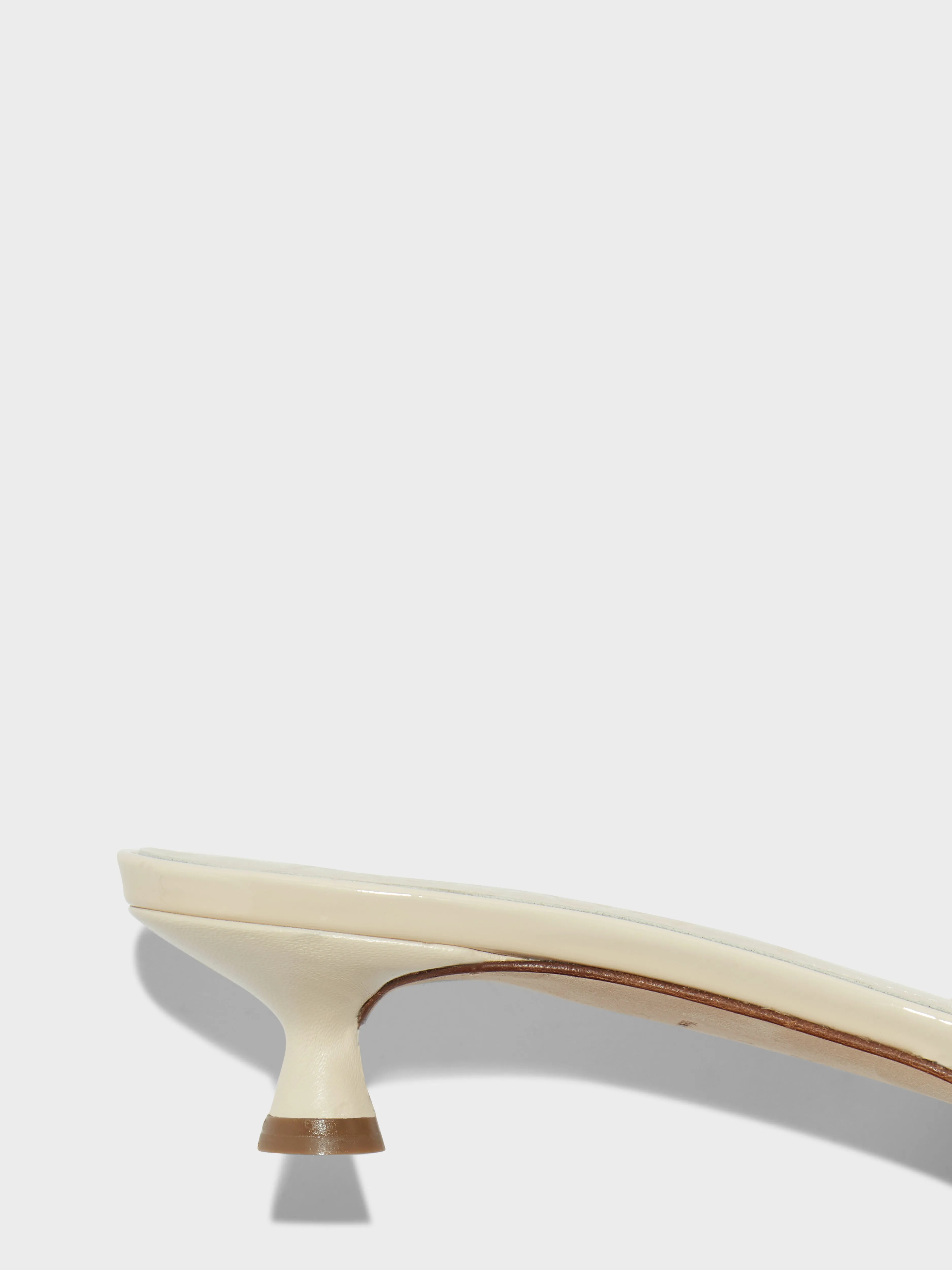 Stina Leather Kitten-Heel Sandals sold by Aeyde product image thumbnail 4