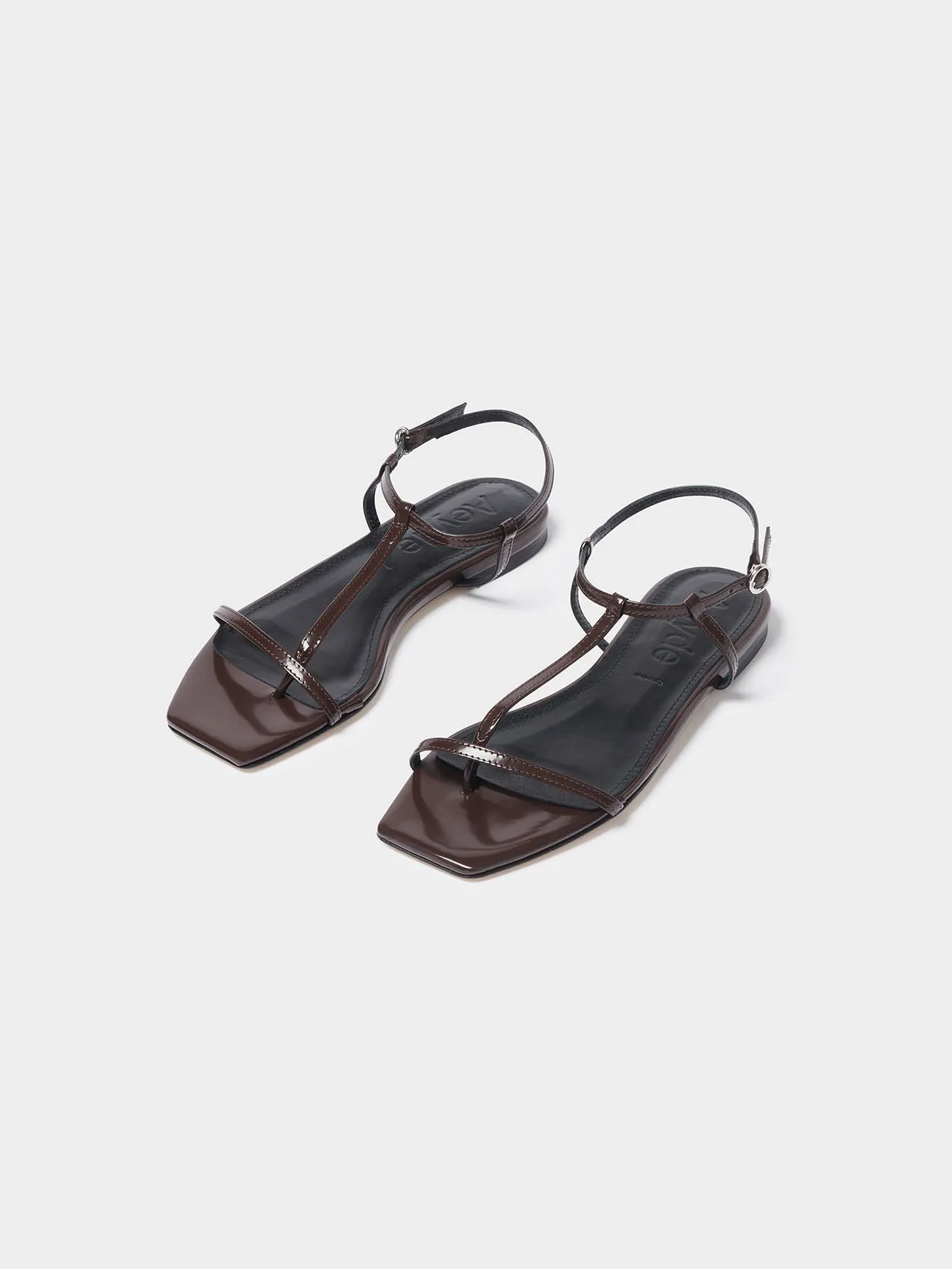 Artis Leather T-Bar Sandals sold by Aeyde product image thumbnail 2