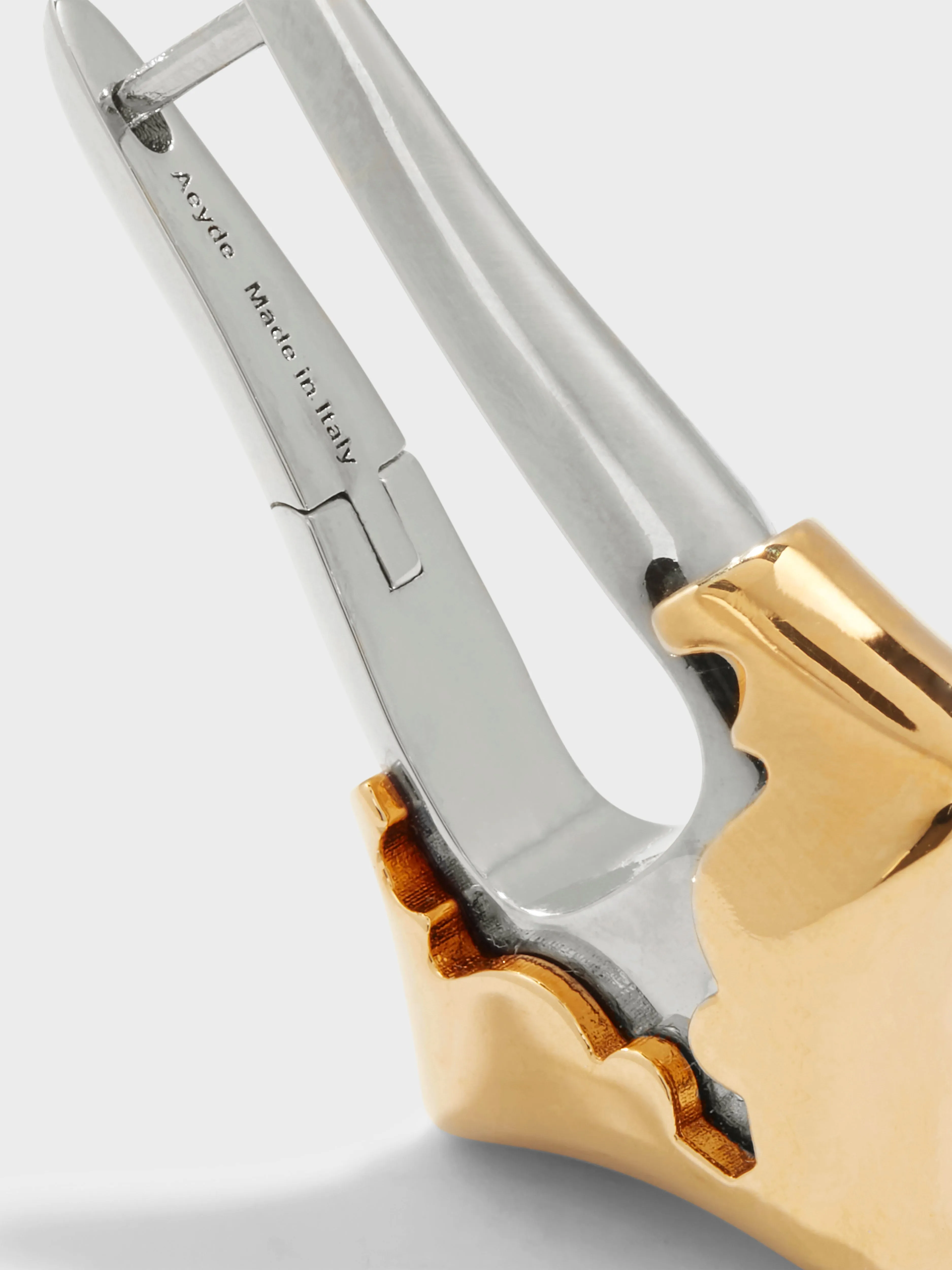 Delilah Palladium and 18kt Gold-Plated Earrings sold by Aeyde product image thumbnail 3