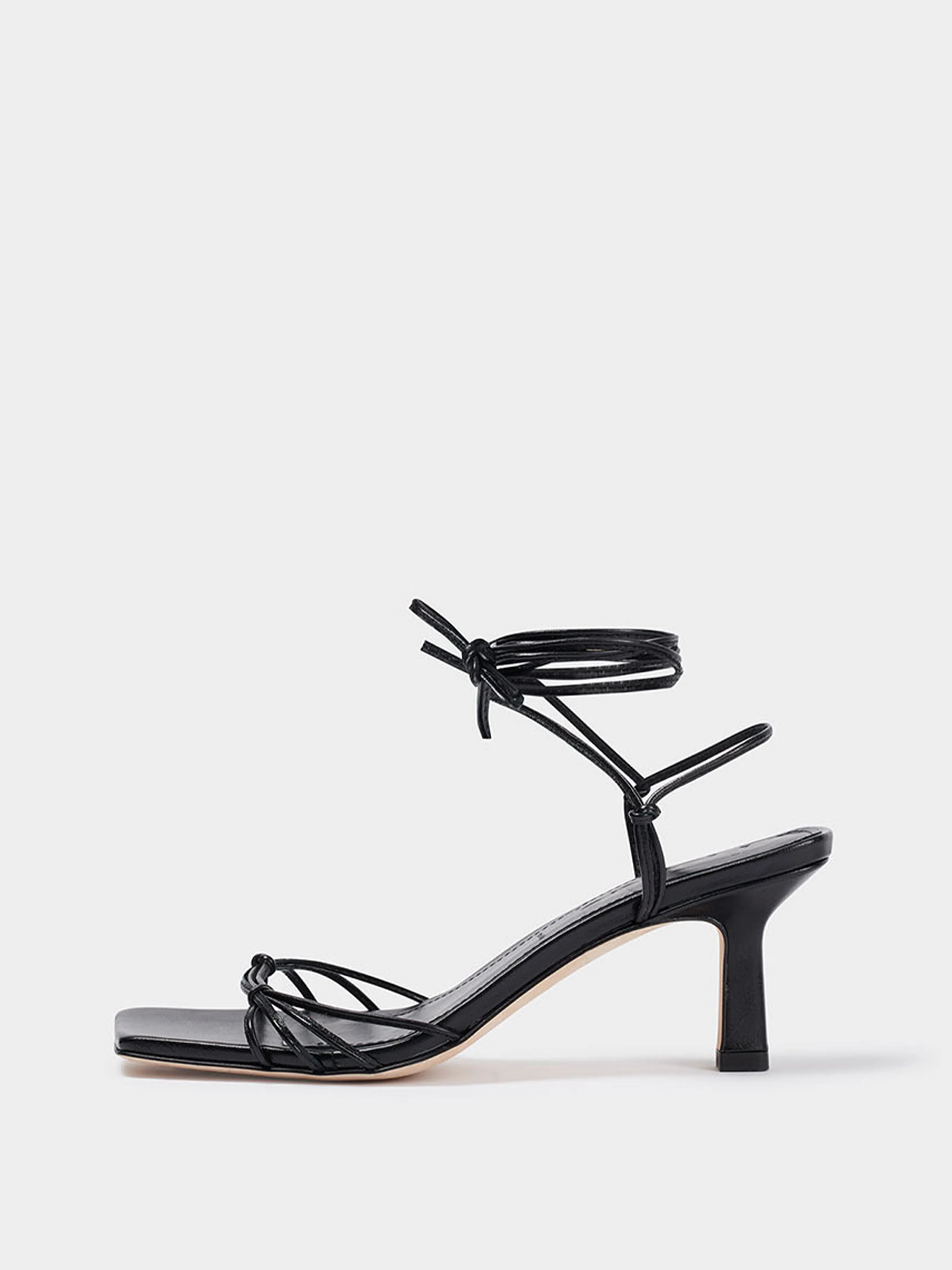 Roda Leather Lace-Up Sandals sold by Aeyde