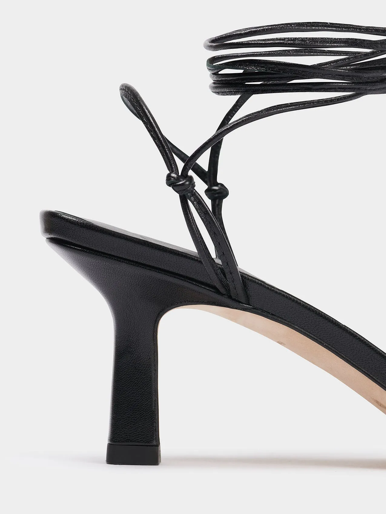 Roda Leather Lace-Up Sandals sold by Aeyde product image thumbnail 3