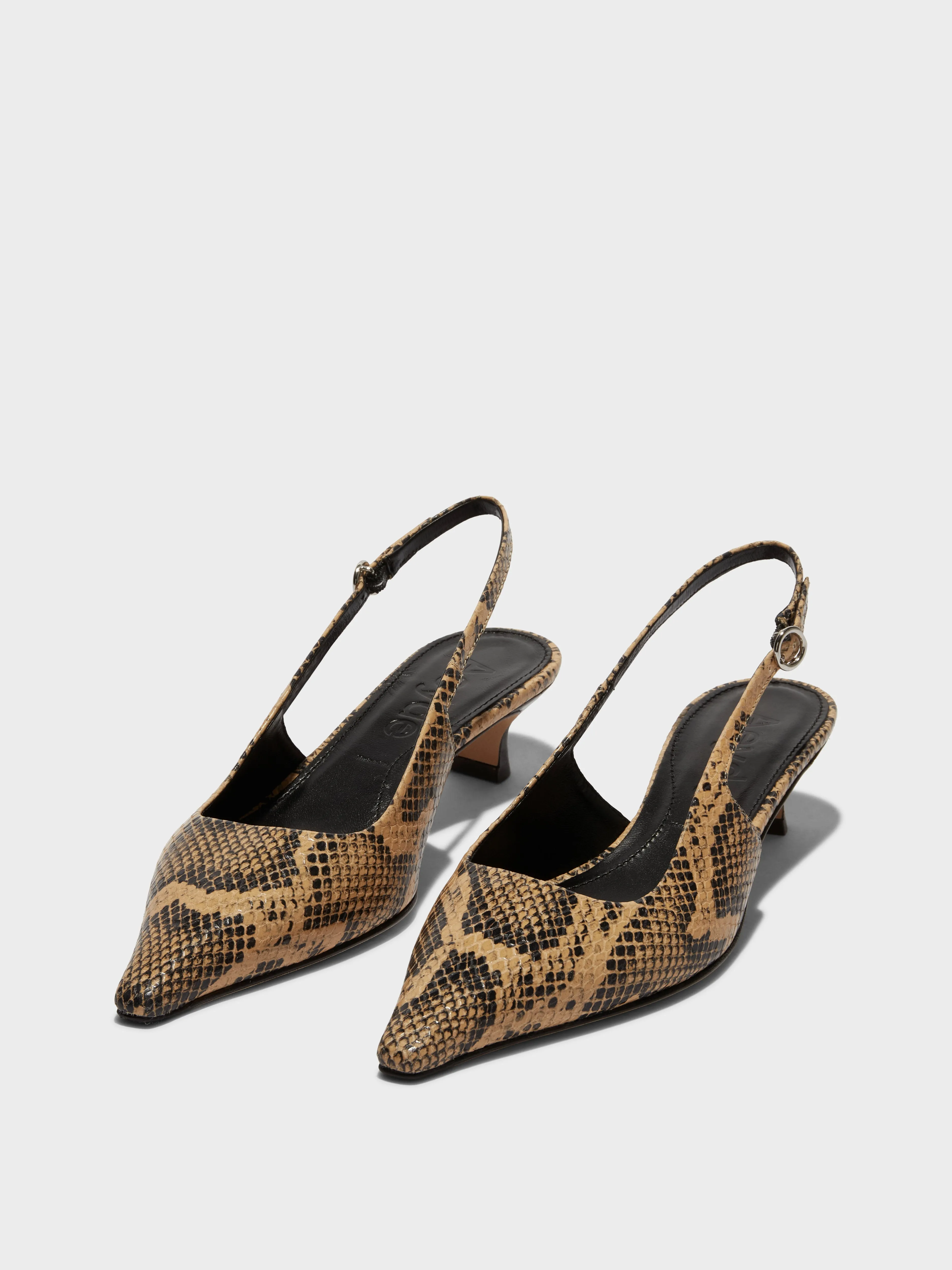 Catrina Leather Slingback Pumps sold by Aeyde product image thumbnail 2