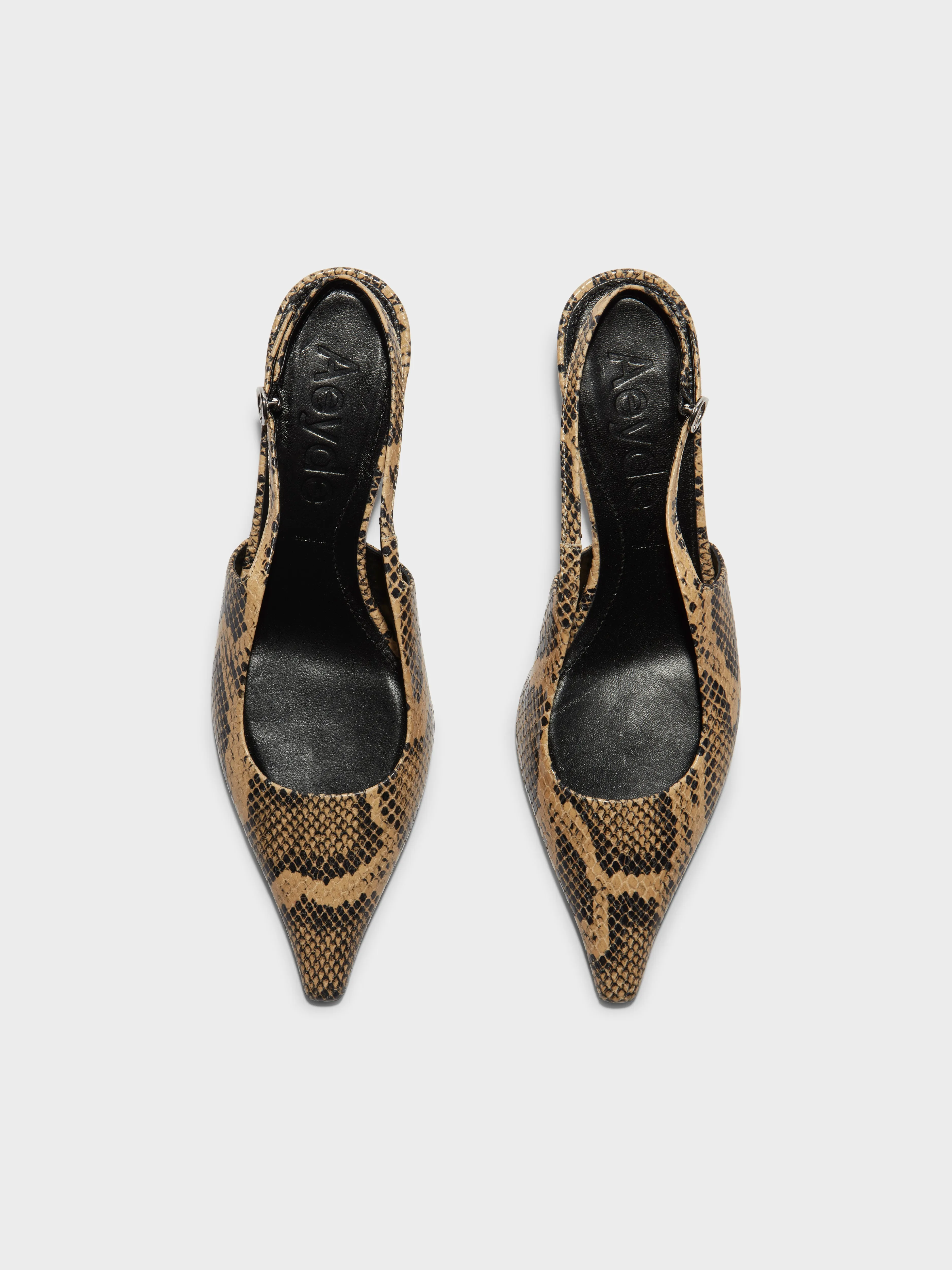 Catrina Leather Slingback Pumps sold by Aeyde product image thumbnail 5