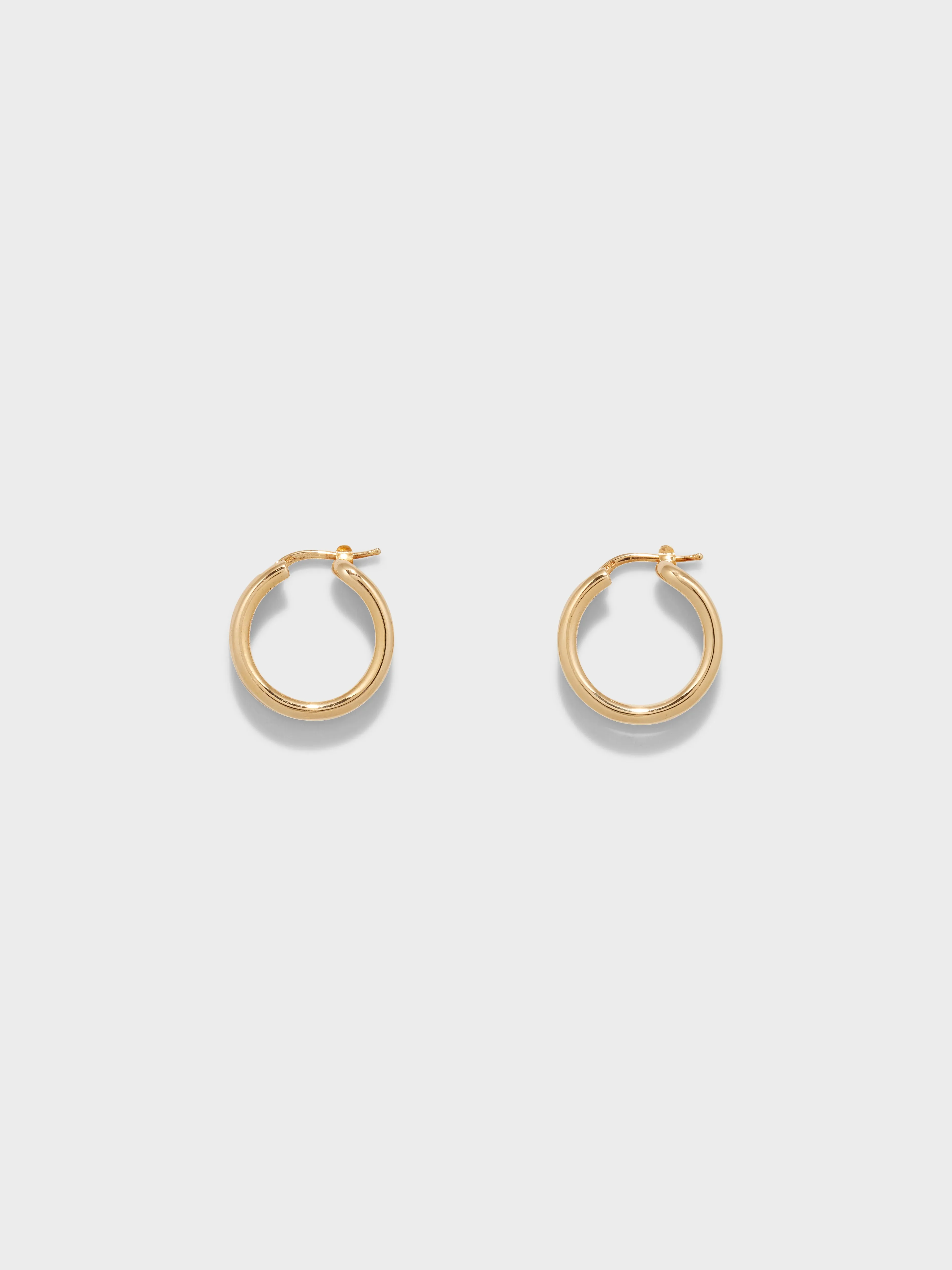 Lumi 18kt Gold-Plated Hoop Earrings sold by Aeyde