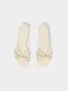 Milla Leather Kitten-Heel Sandals sold by Aeyde