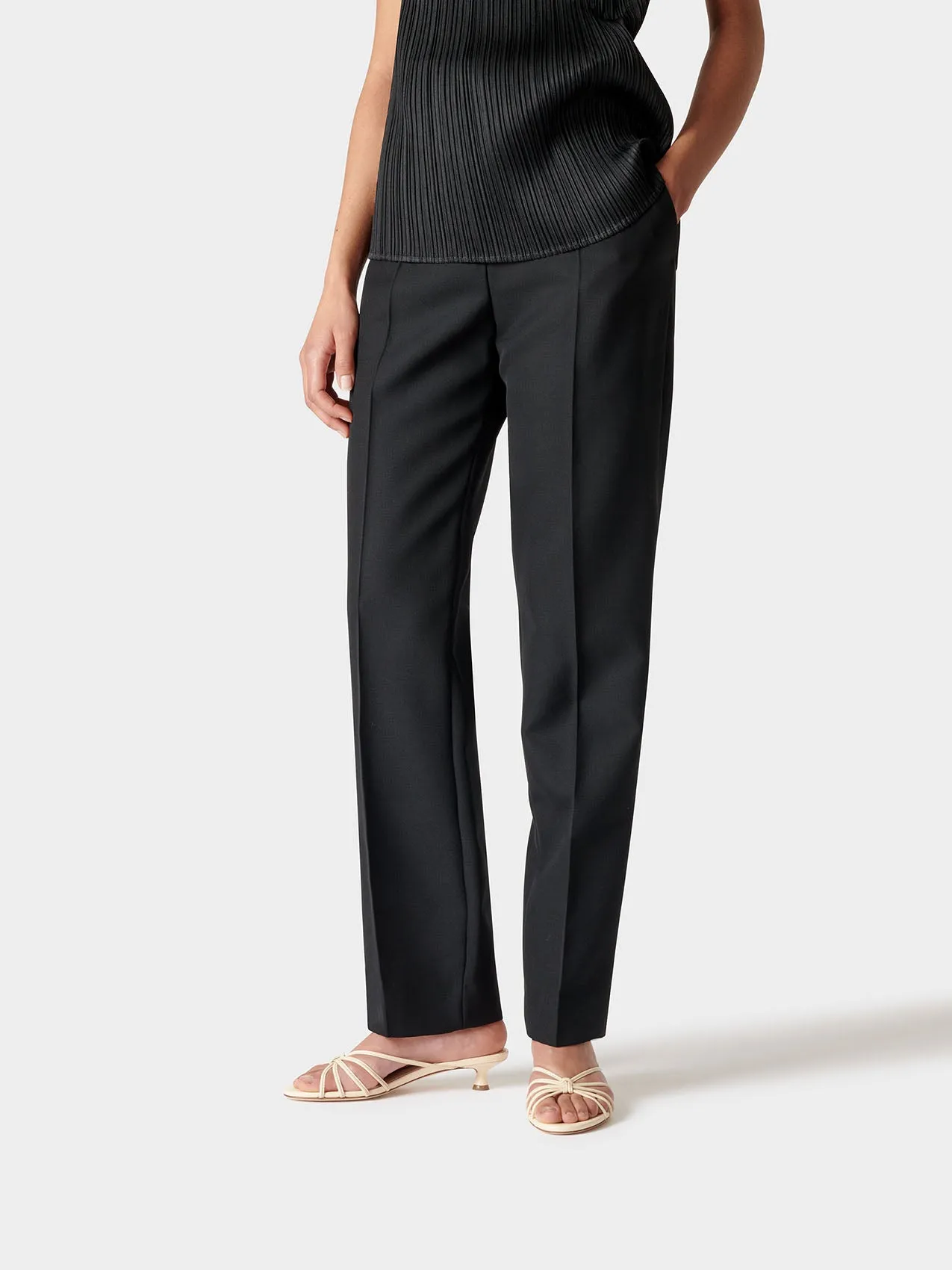 Milla Leather Kitten-Heel Sandals sold by Aeyde product image thumbnail 5