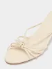 Milla Leather Kitten-Heel Sandals sold by Aeyde