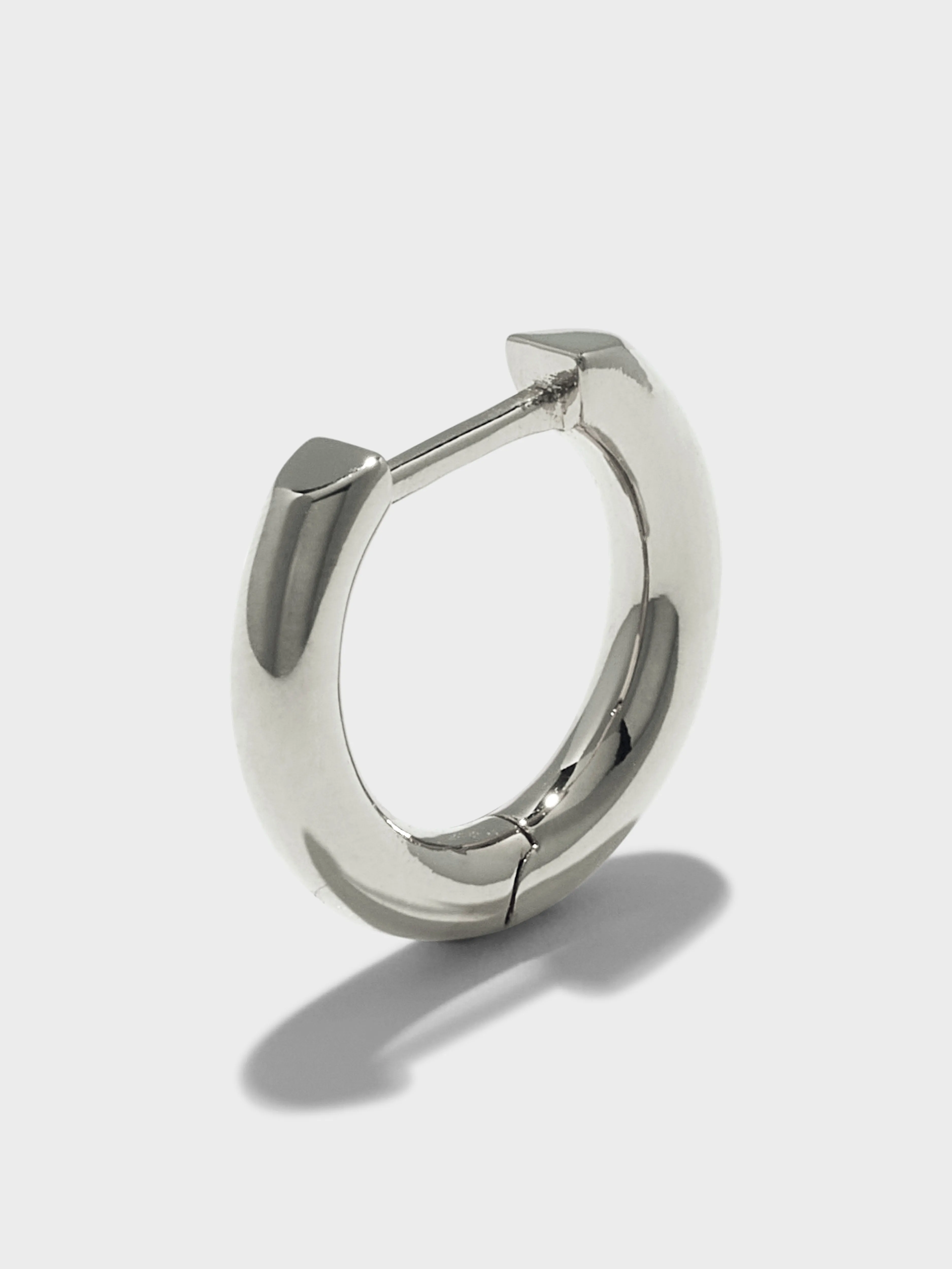 Elliot Palladium-Plated Hoop Earrings sold by Aeyde product image thumbnail 3