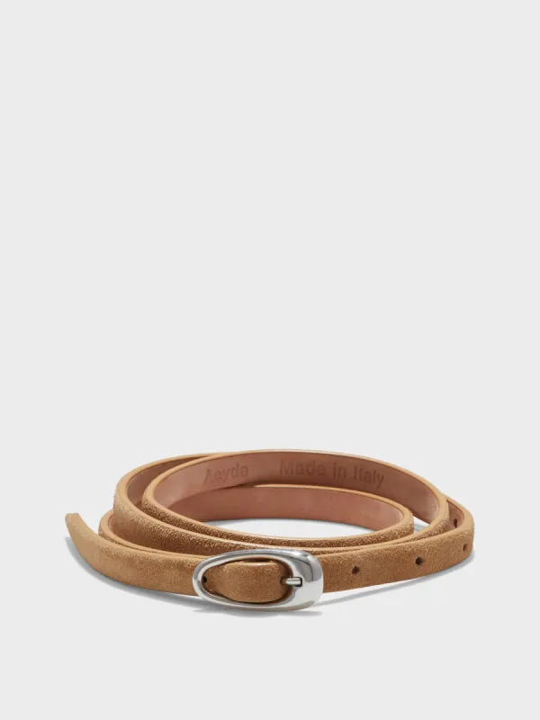 Elby Suede Belt sold by Aeyde