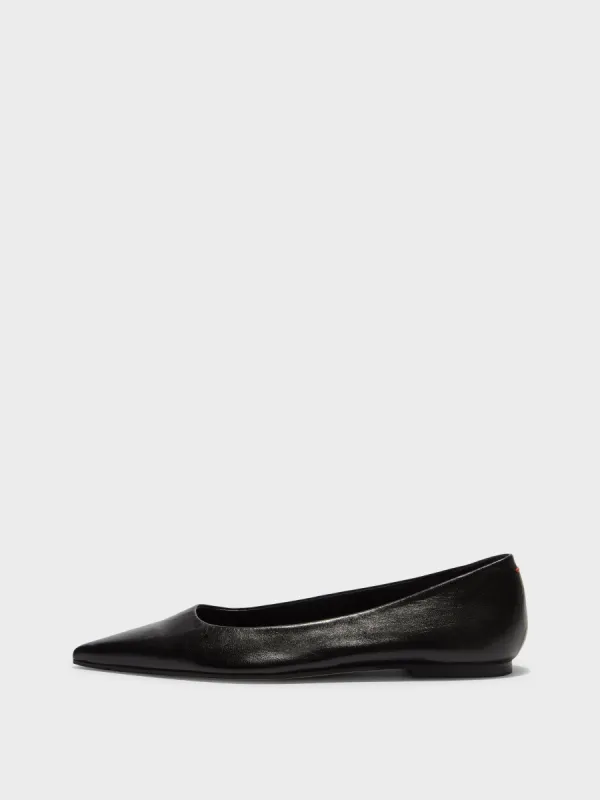 Cassy Leather Ballet Flats sold by Aeyde