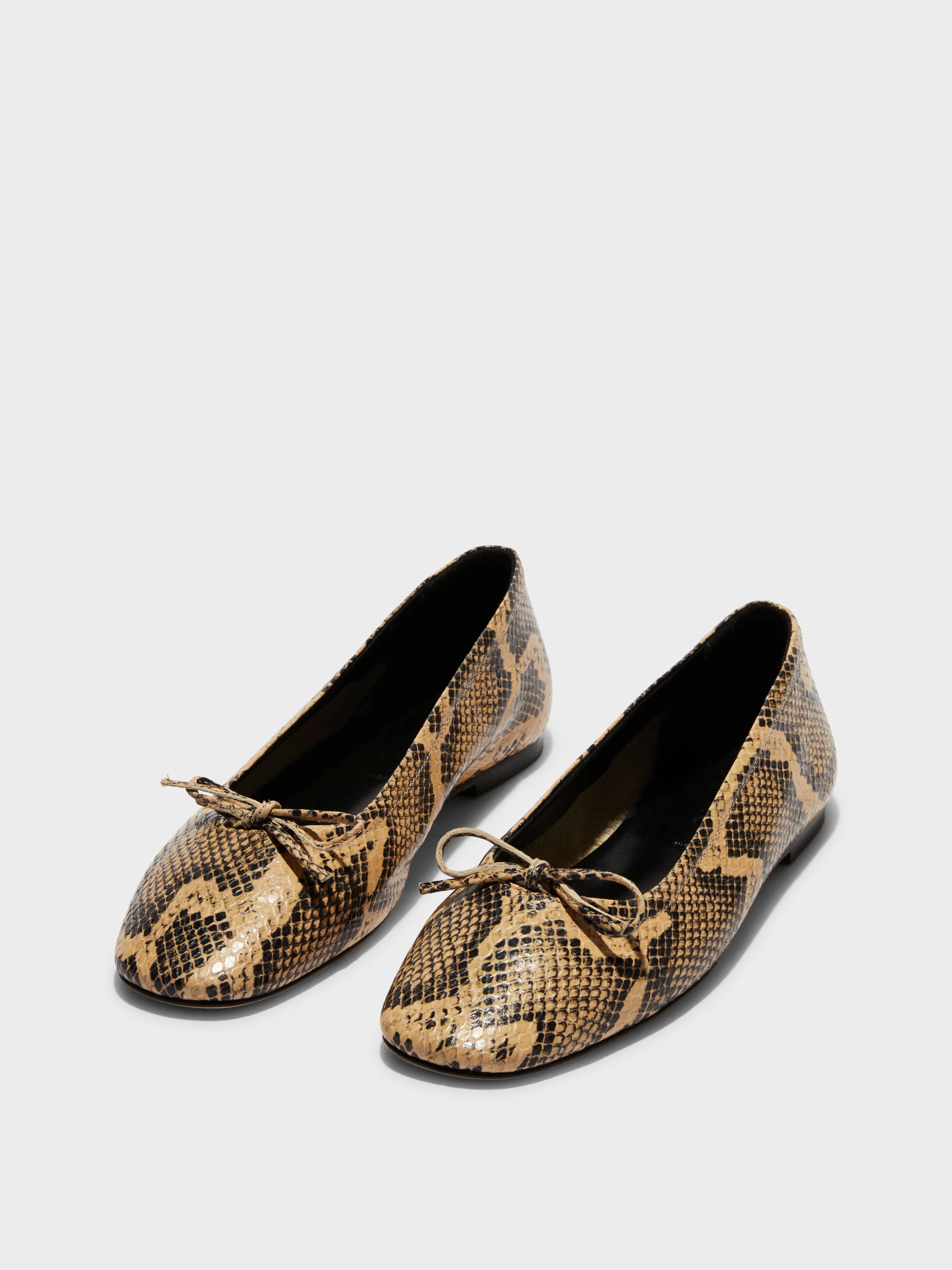 Delfina Leather Ballet Flats sold by Aeyde product image thumbnail 2