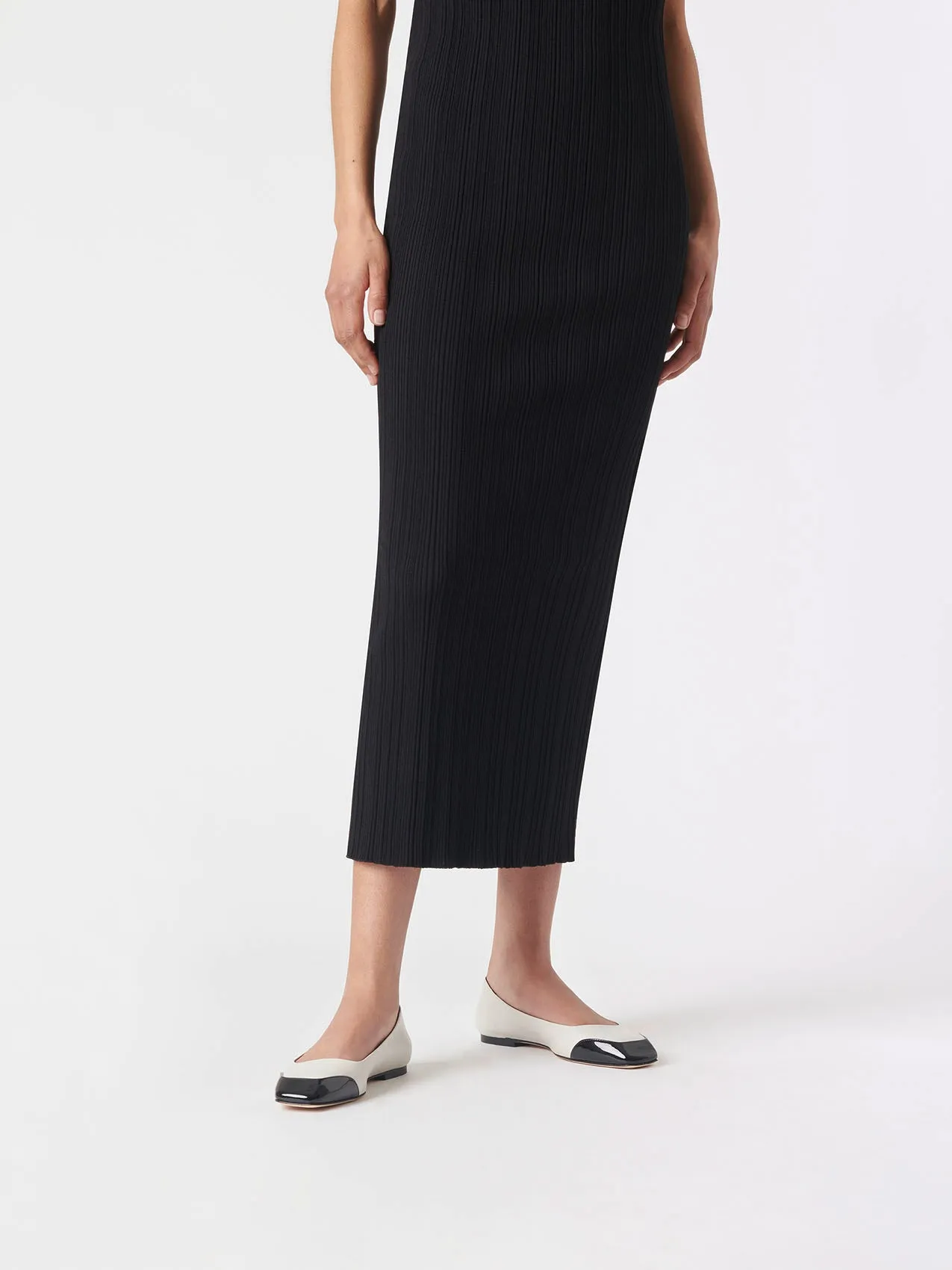 Iris Chalk/Black Nappa/Patent sold by Aeyde product image thumbnail 5