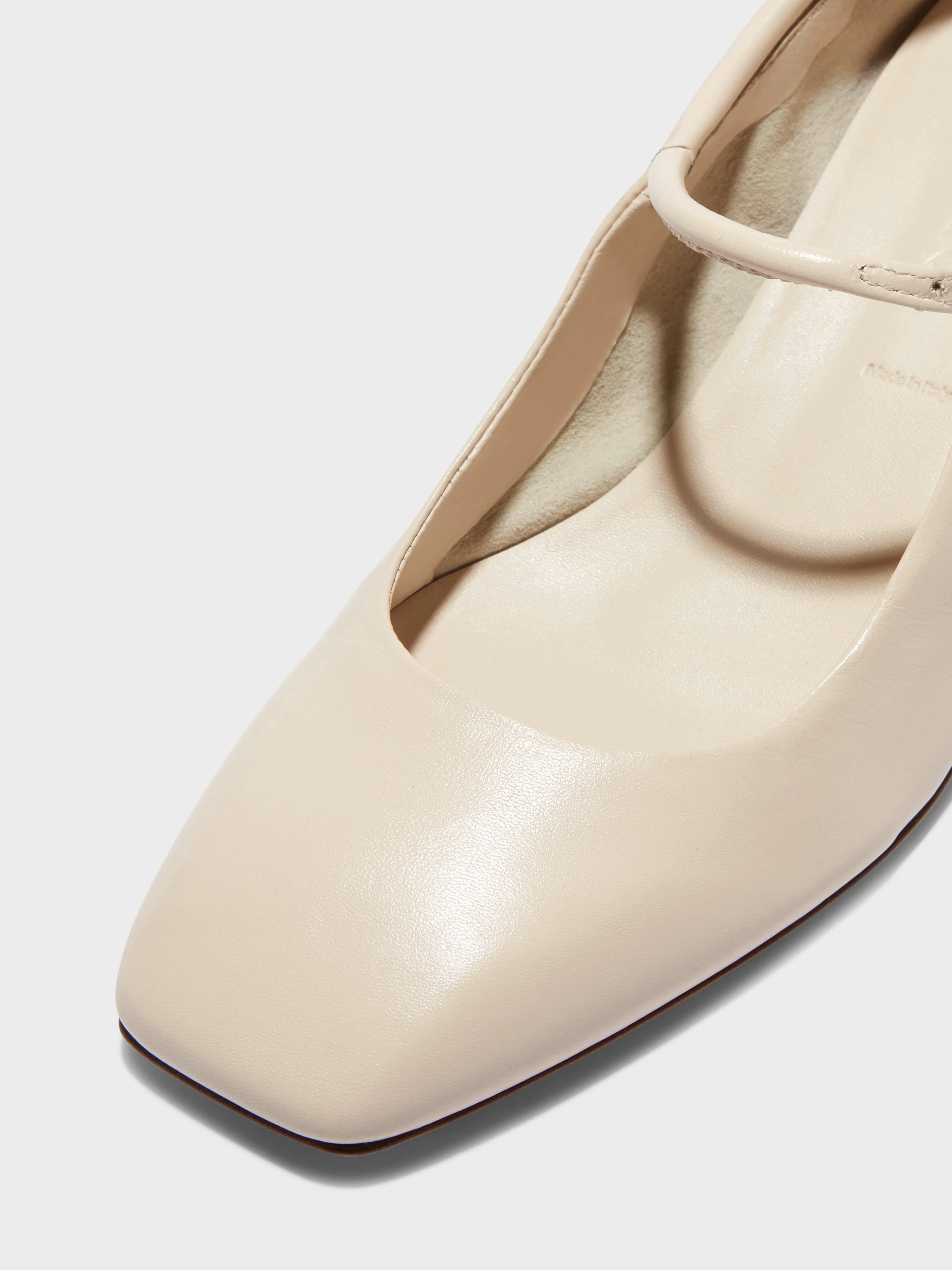 Aline Leather Mary-Jane Pumps sold by Aeyde product image thumbnail 3