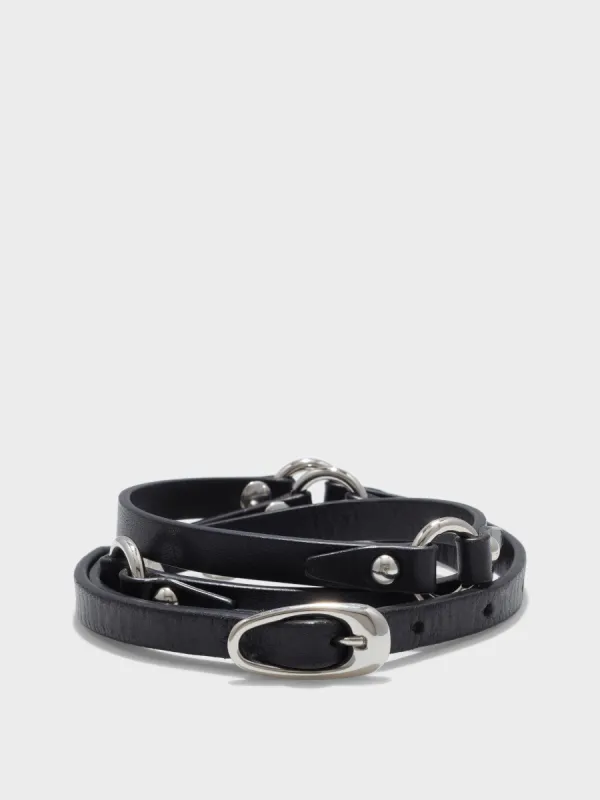 Phoebe Leather Belt sold by Aeyde