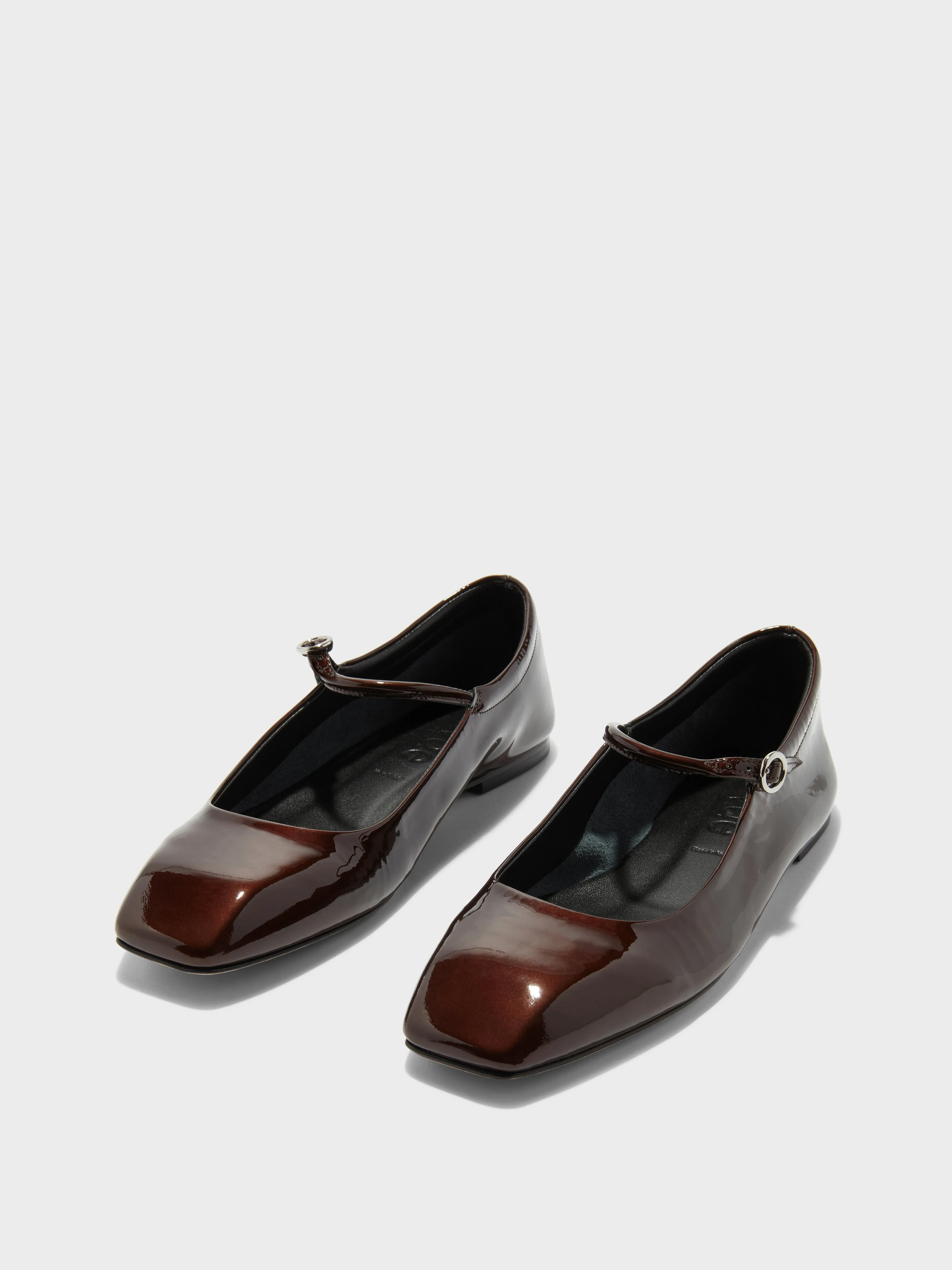 Uma Leather Mary-Jane Flats sold by Aeyde product image thumbnail 2