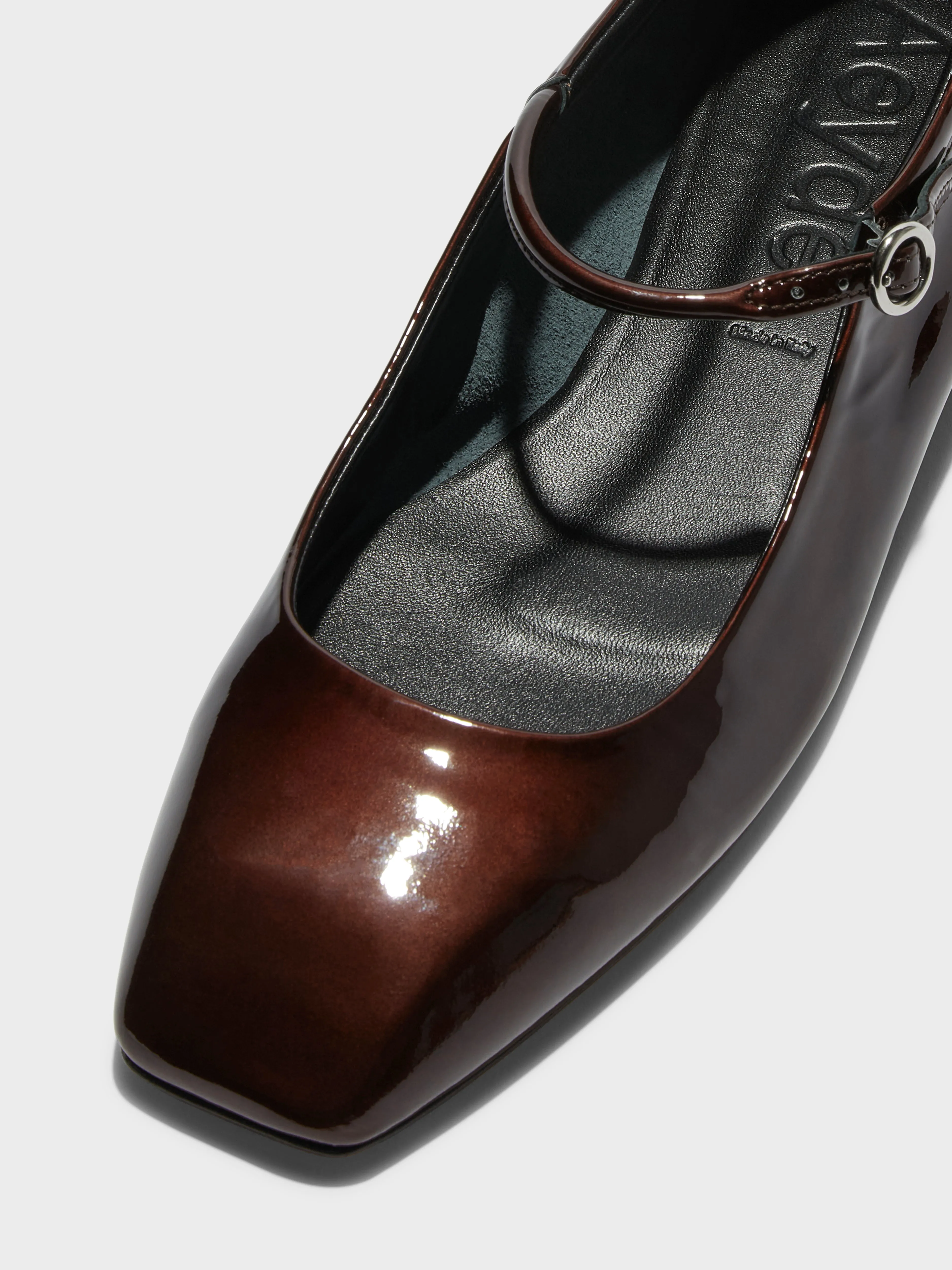 Uma Leather Mary-Jane Flats sold by Aeyde product image thumbnail 3