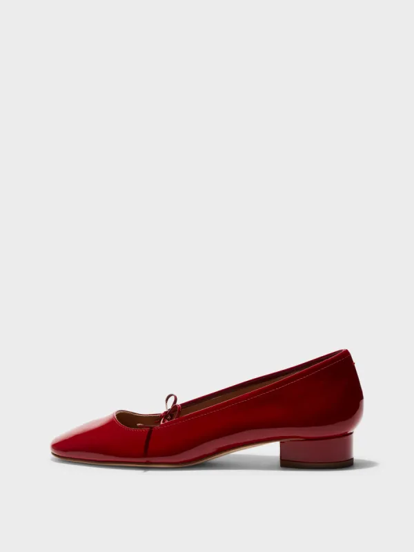 Darya Leather Ballet Flats made by Aeyde