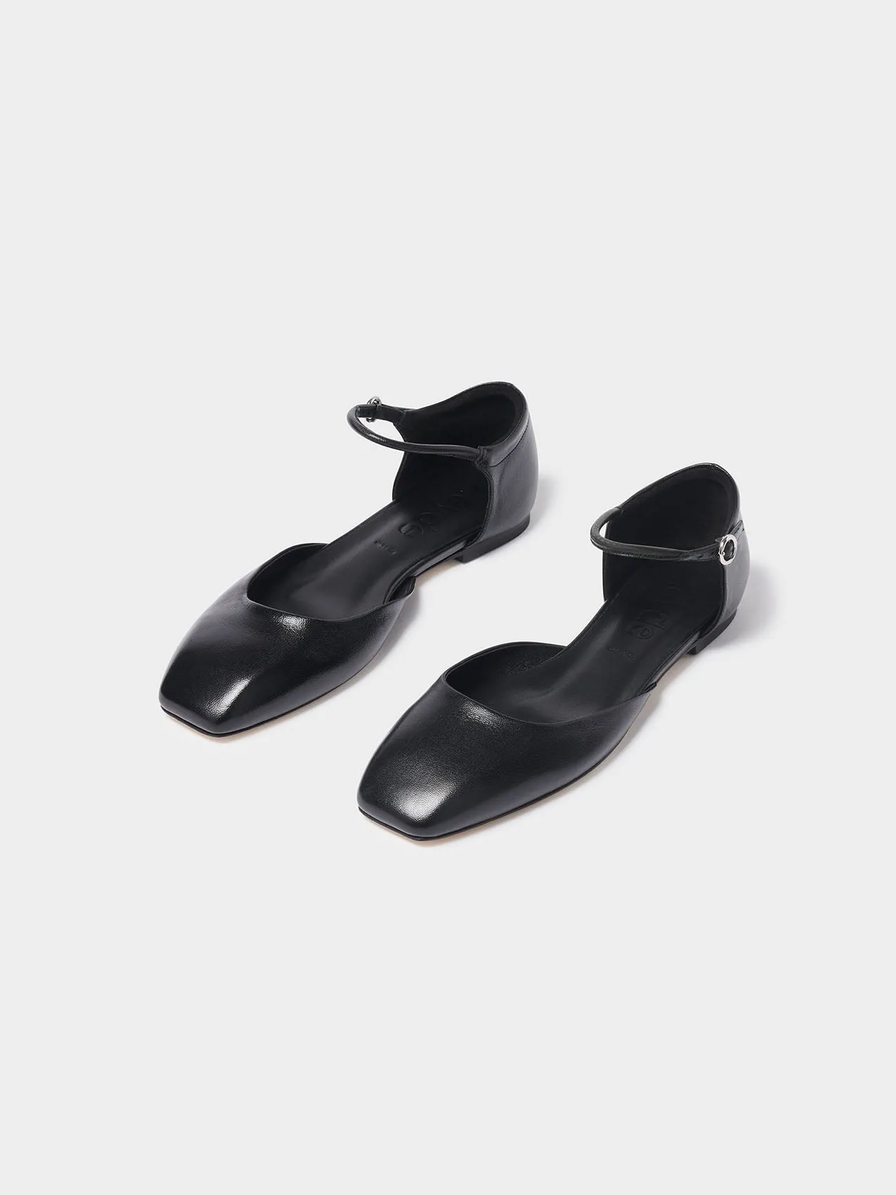 Miri Leather Mary-Jane Flats sold by Aeyde product image thumbnail 2