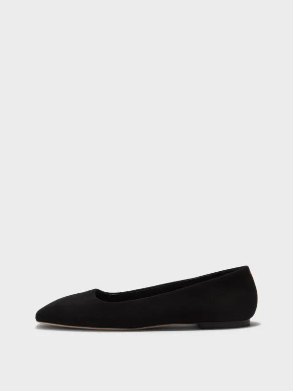 Ida Suede Ballet Flats sold by Aeyde