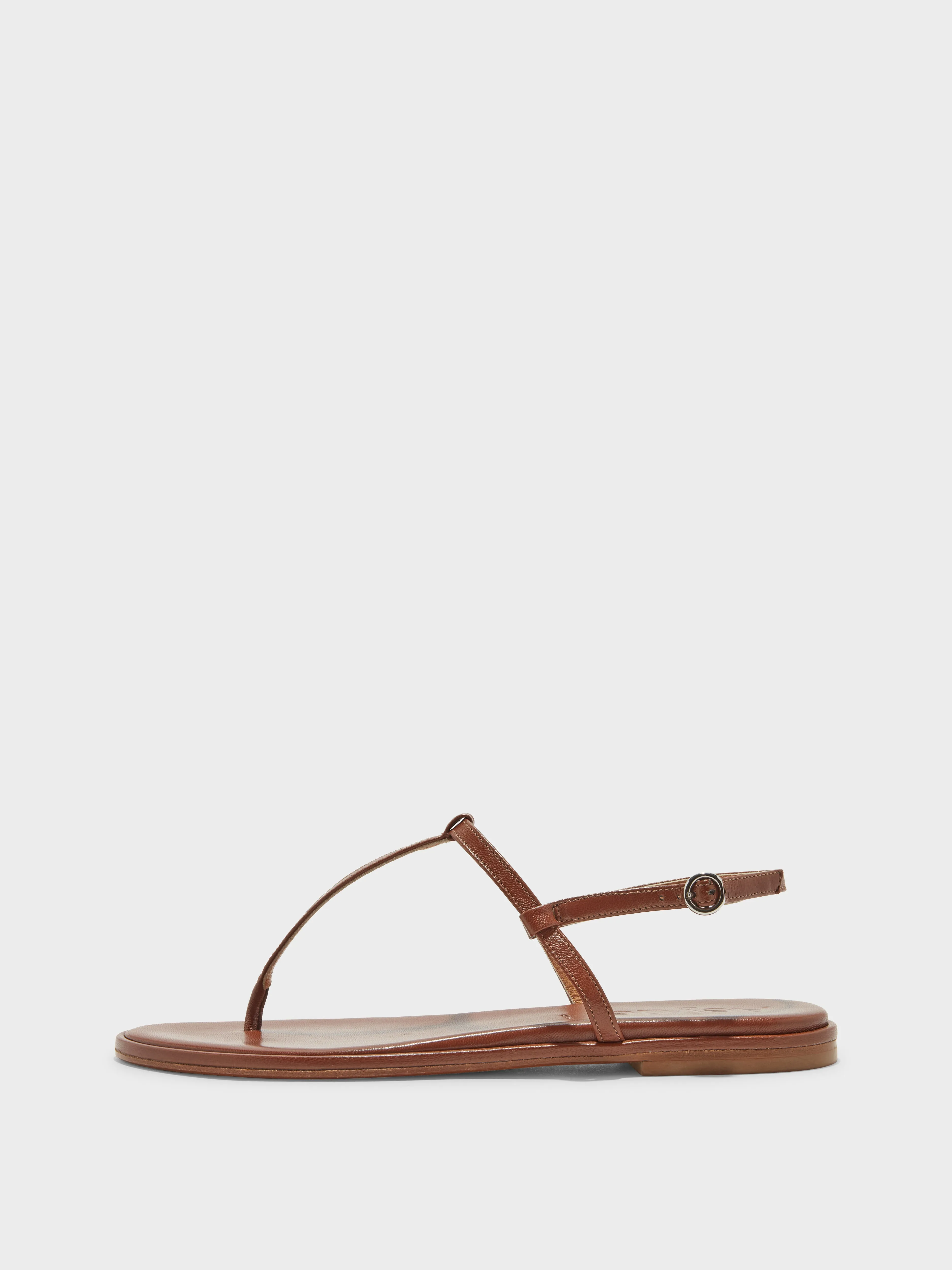 Nala Leather Toe-Post Sandals sold by Aeyde