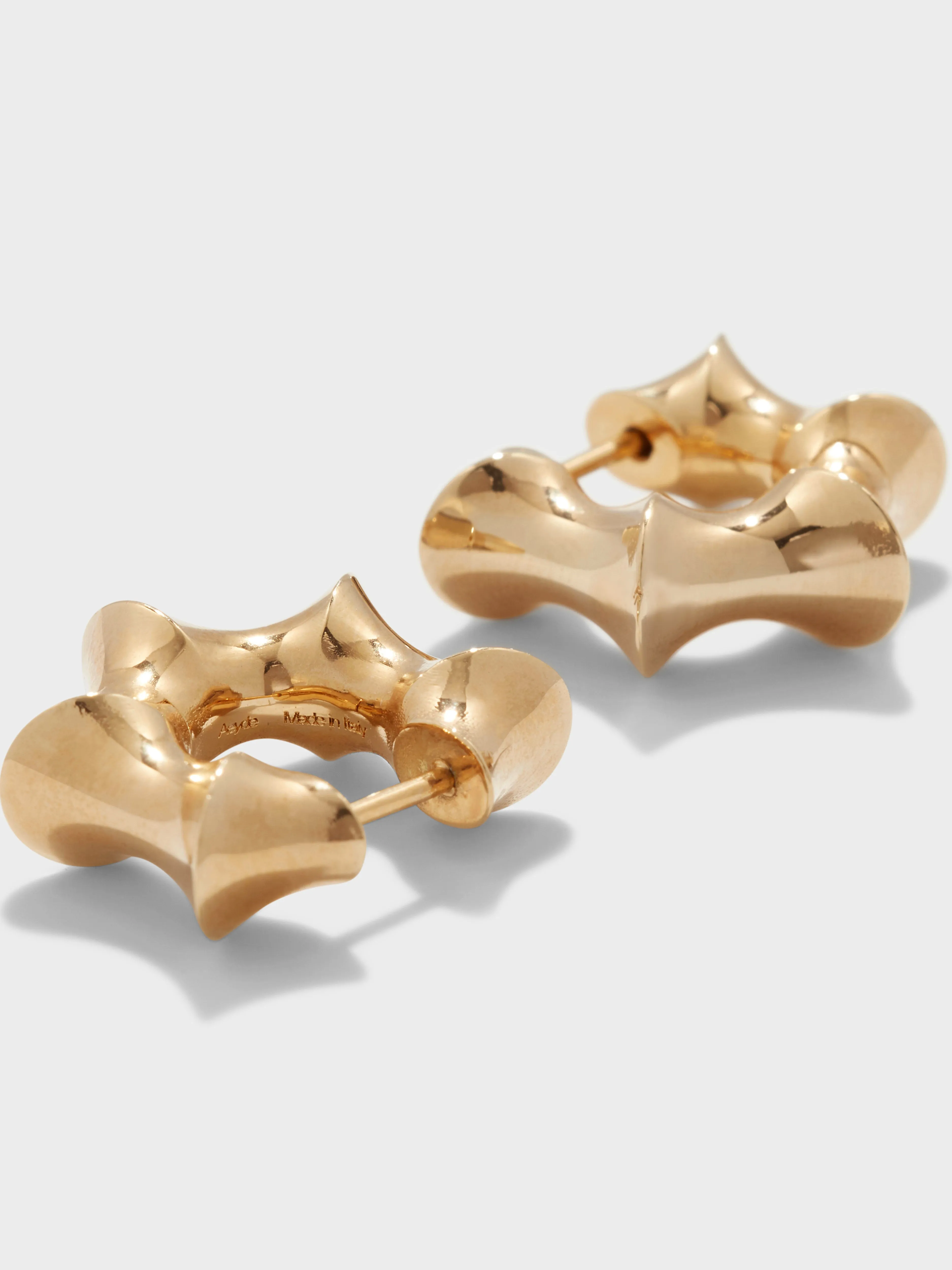 Phoenix 18kt Gold-Plated Hoop Earrings sold by Aeyde product image thumbnail 3