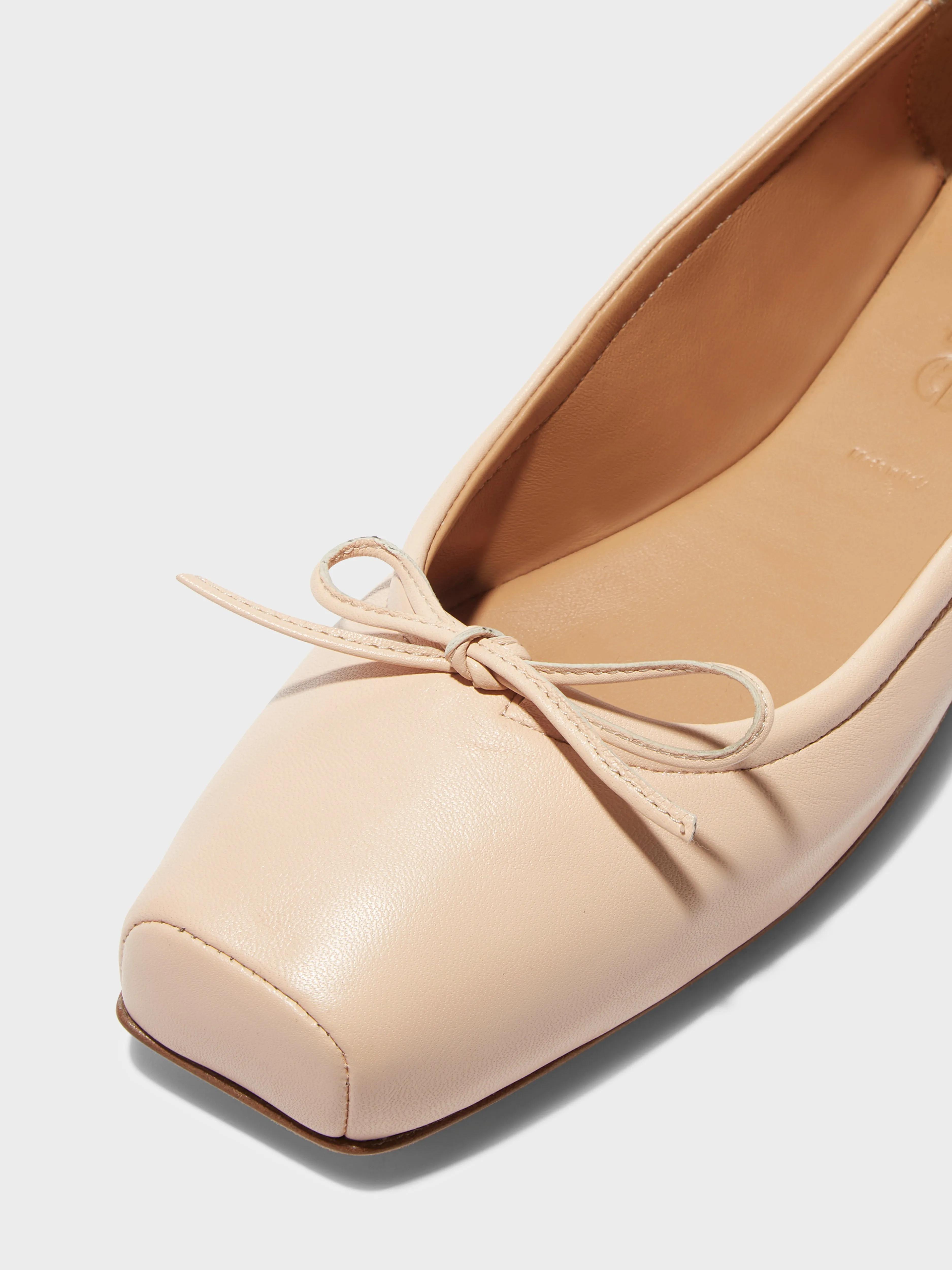 Gabriella Leather Ballet Flats sold by Aeyde product image thumbnail 3