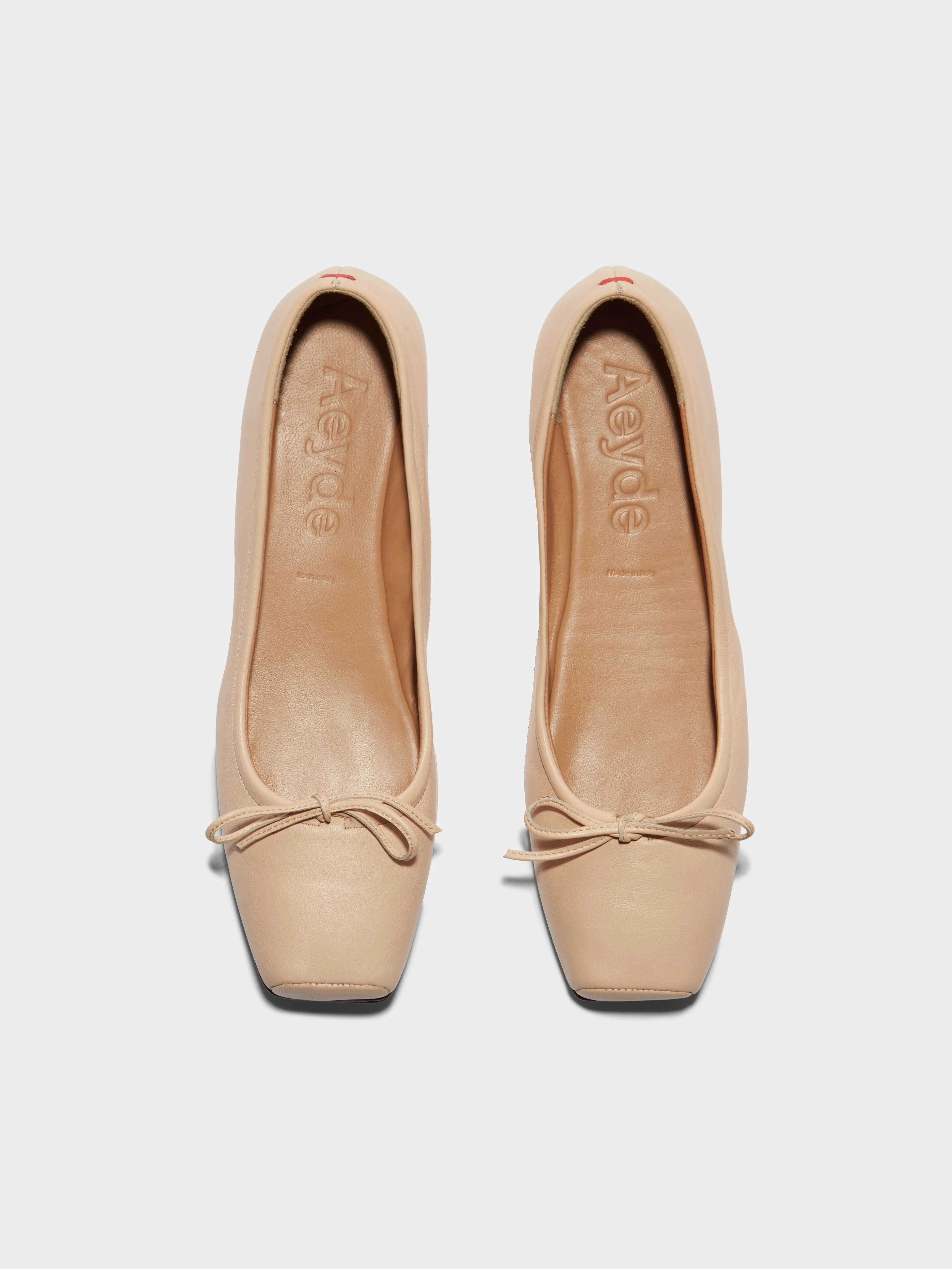 Gabriella Leather Ballet Flats sold by Aeyde product image thumbnail 5