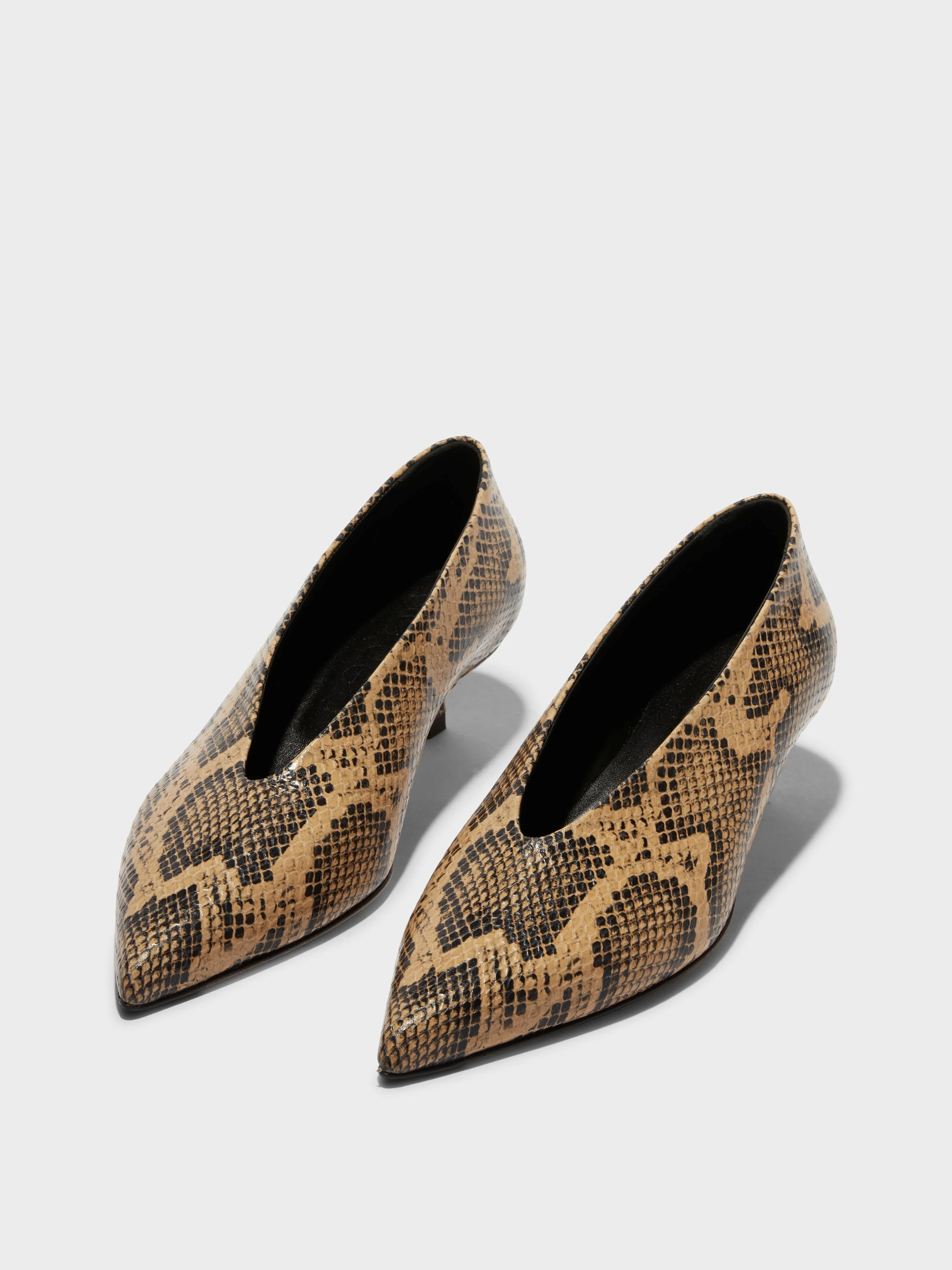 Clara Leather Pumps sold by Aeyde product image thumbnail 2