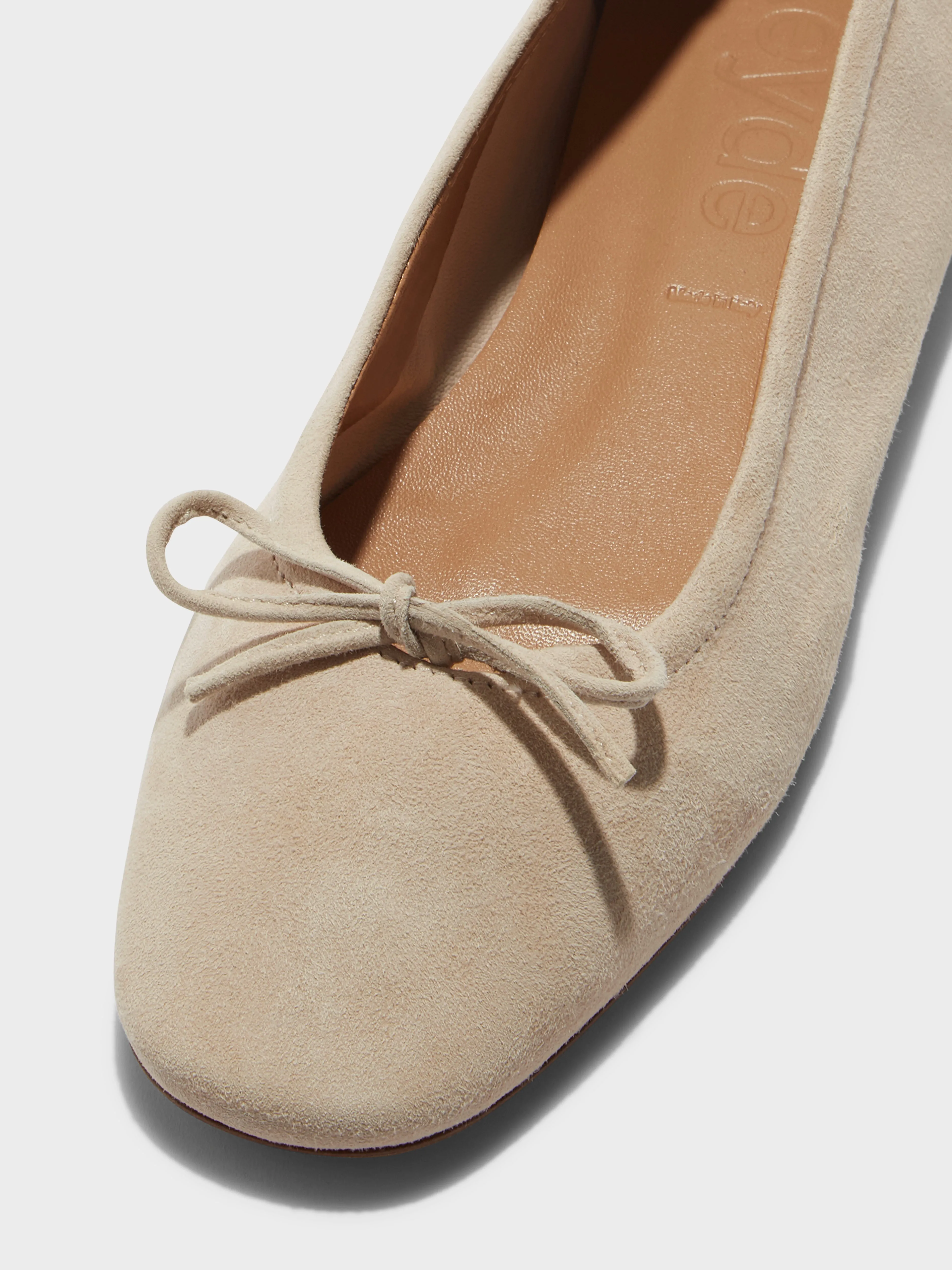 Delfina Suede Ballet Flats sold by Aeyde product image thumbnail 3